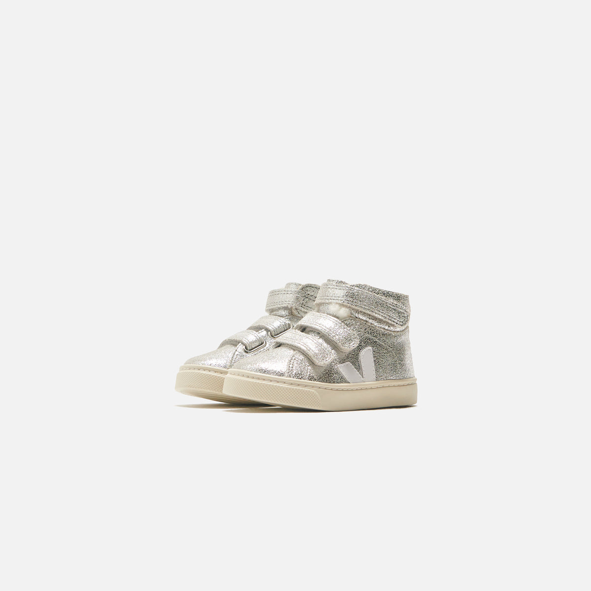 Veja Toddler Esplar Mid Fur - Silver / White