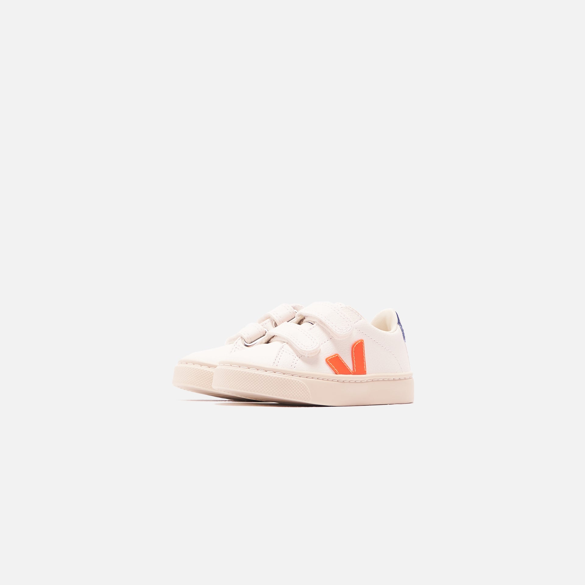 Veja Kids Esplar Velcro - White / Orange / Cobalt