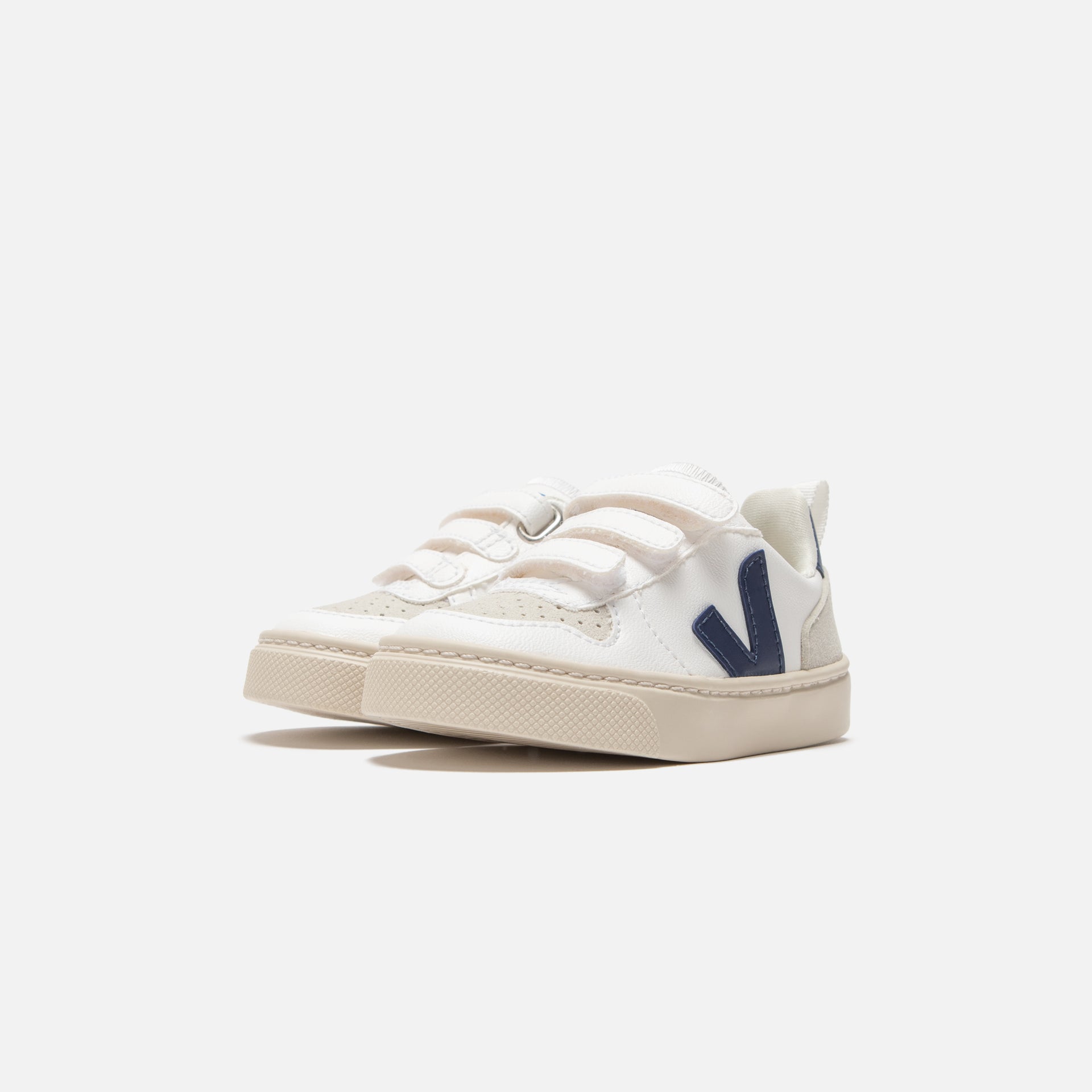 Veja Toddler Small V-10 Velcro - White Cobalt