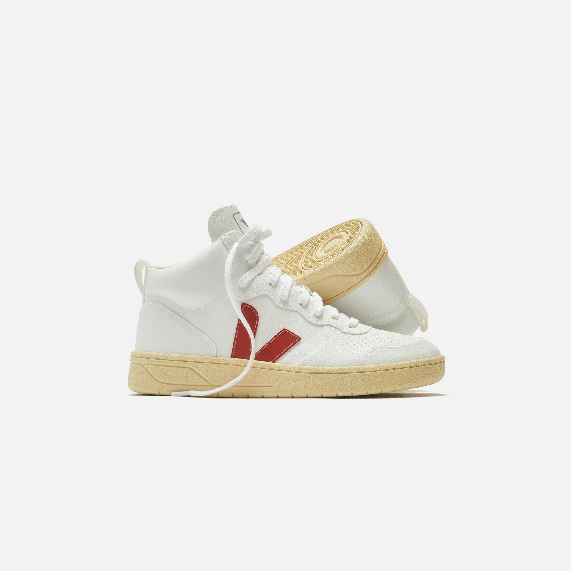 Veja V-15 - White Rouille / Butter Sole