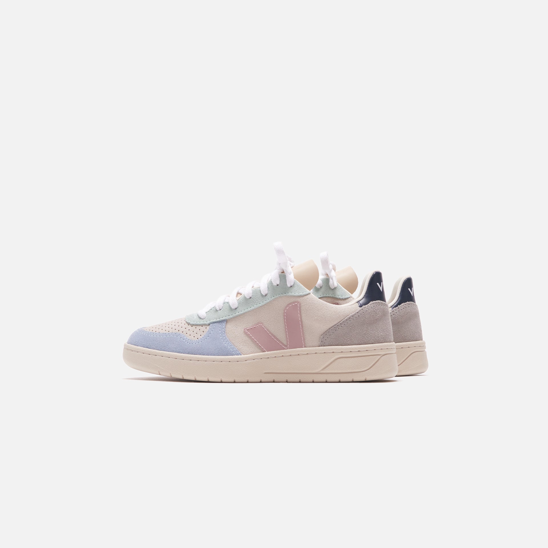 Veja WMNS V10 Suede - Multico Natural Babe