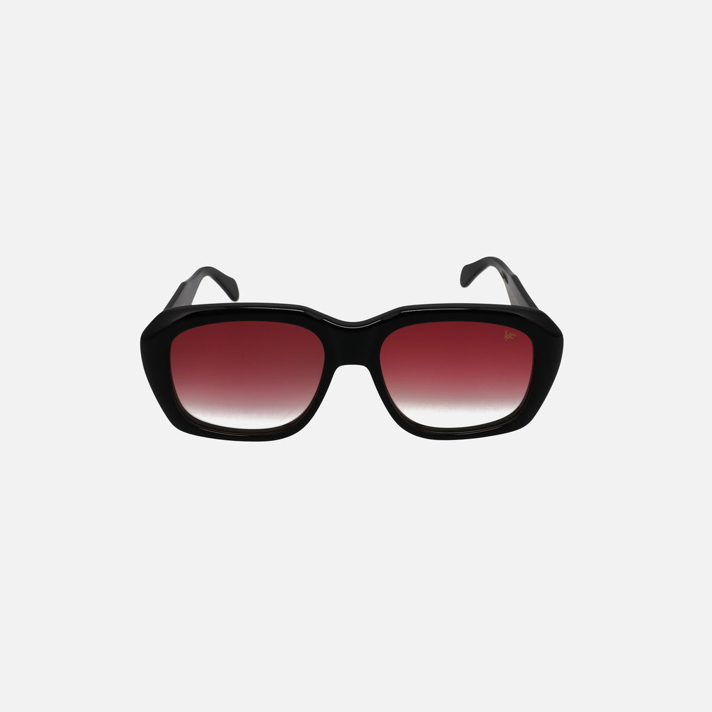 Vintage Frames XXL Sunglasses - Black Burgundy Gradient – Kith