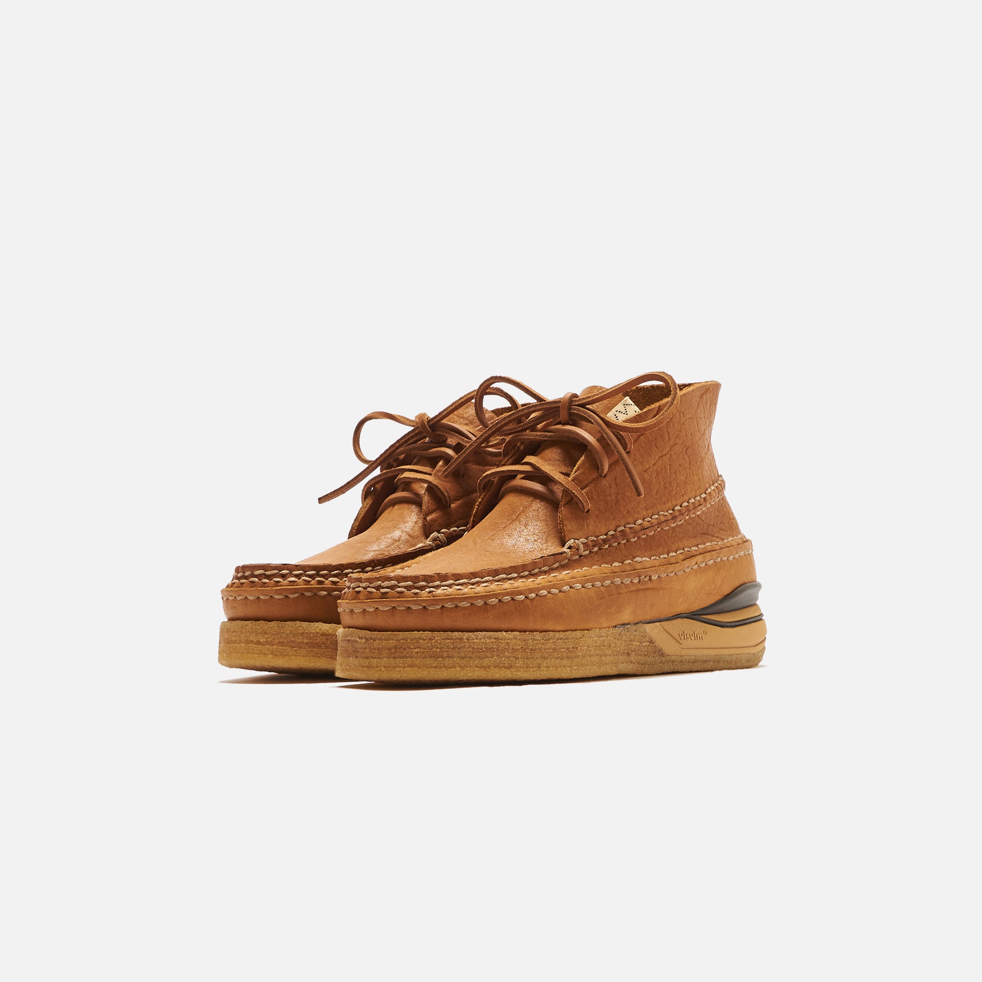 Visvim Canoe Moc II-Folk - Light Brown – Kith