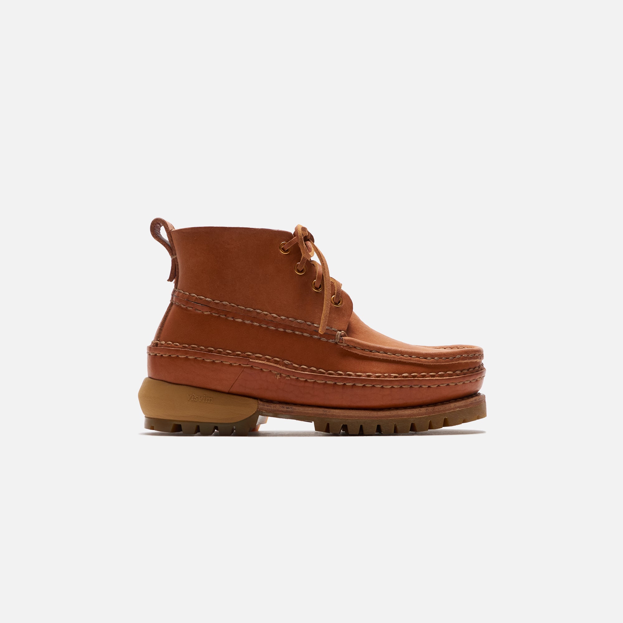 Visvim Kanawa Moc Mid - Folk / Light Brown