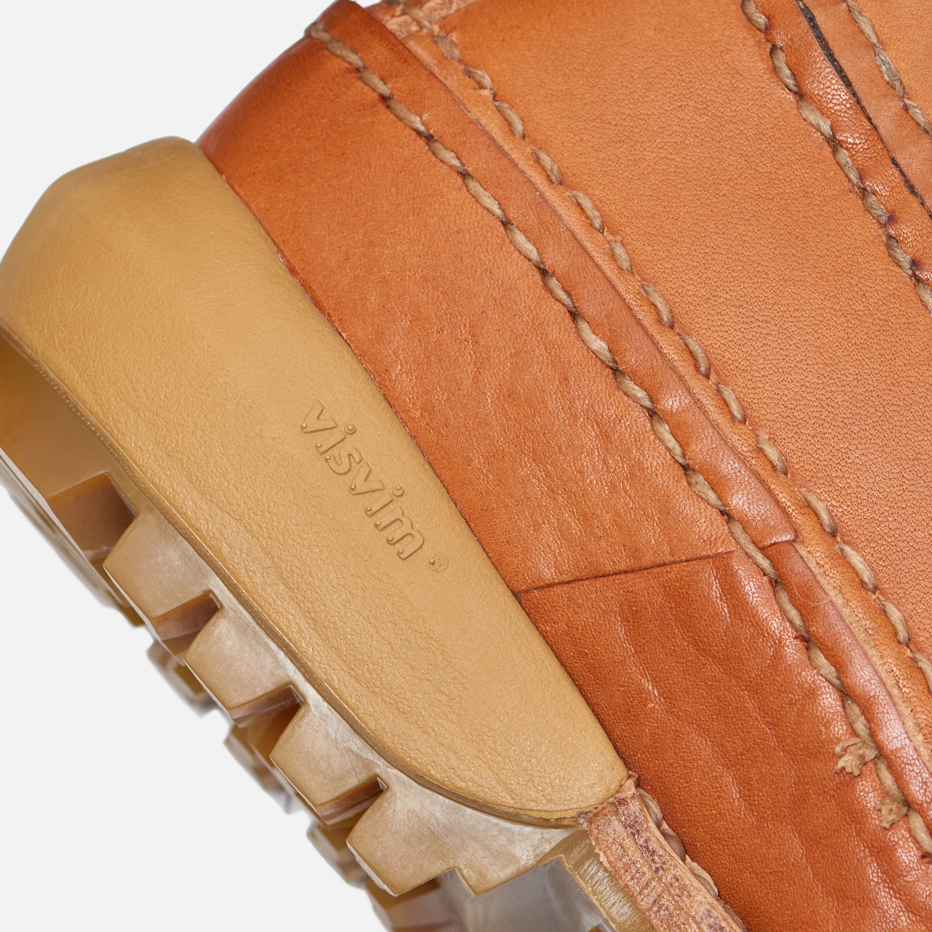 Visvim Kanawa Moc Mid - Folk / Light Brown