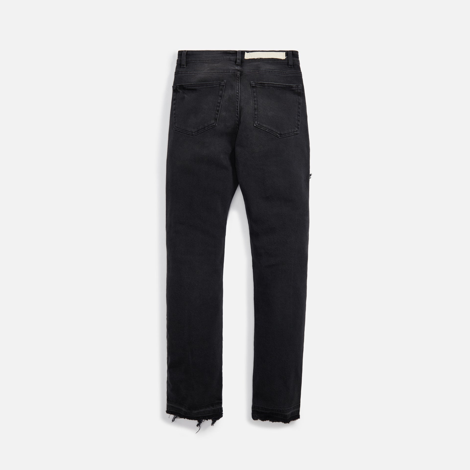 Val Kristopher Eroded Denim Faded - Black