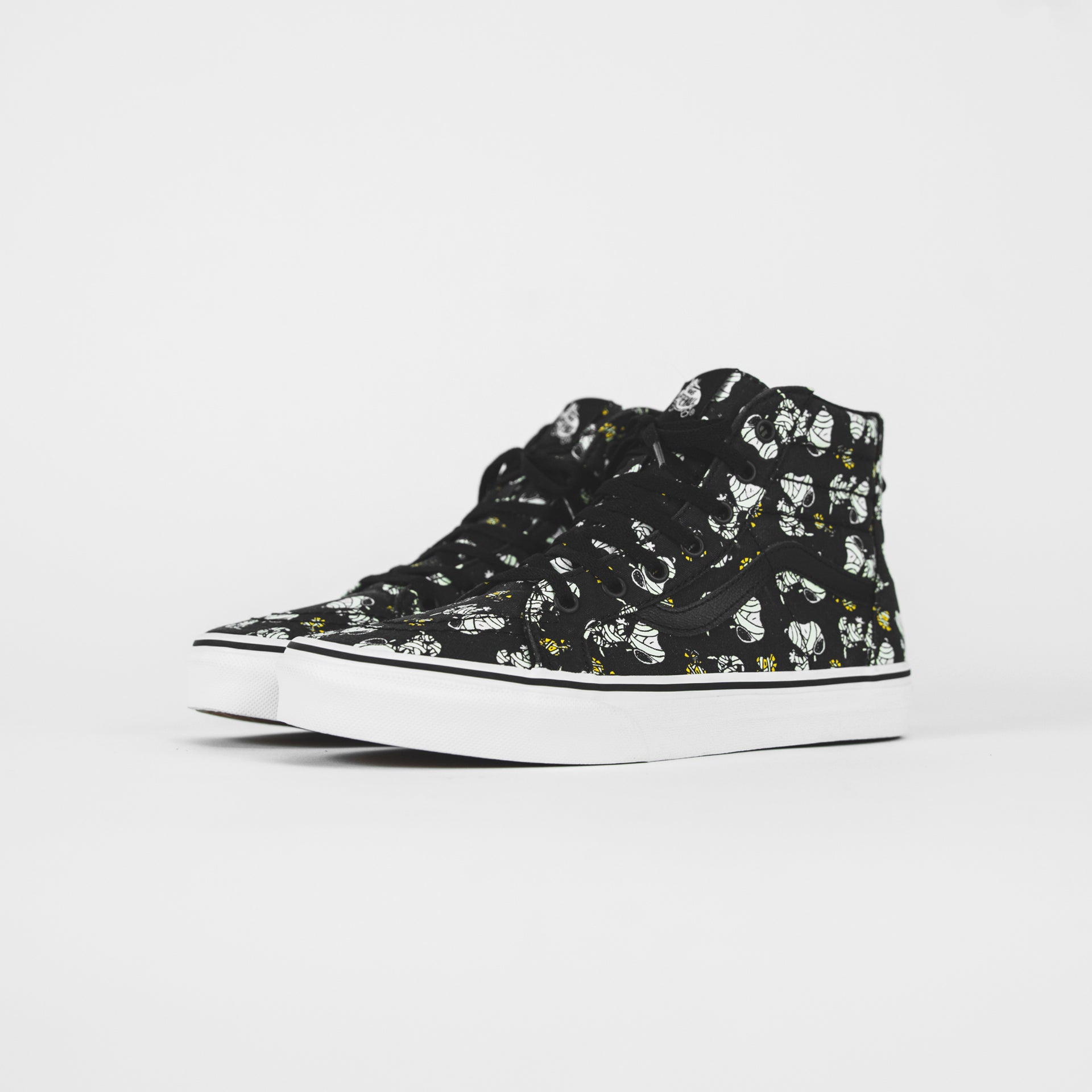 Vans Kids Peanuts Sk8-Hi - Black / White