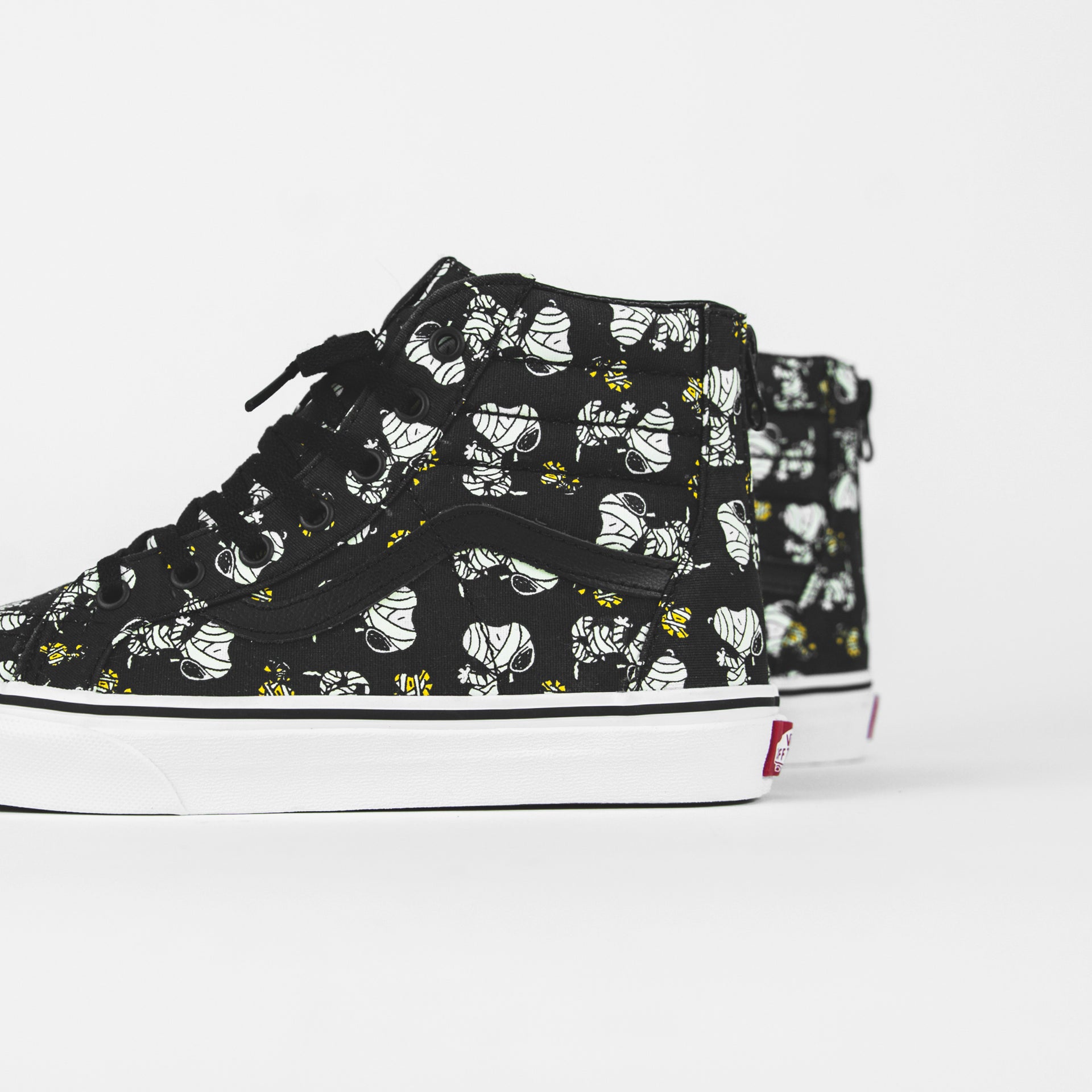 Vans Kids Peanuts Sk8-Hi - Black / White