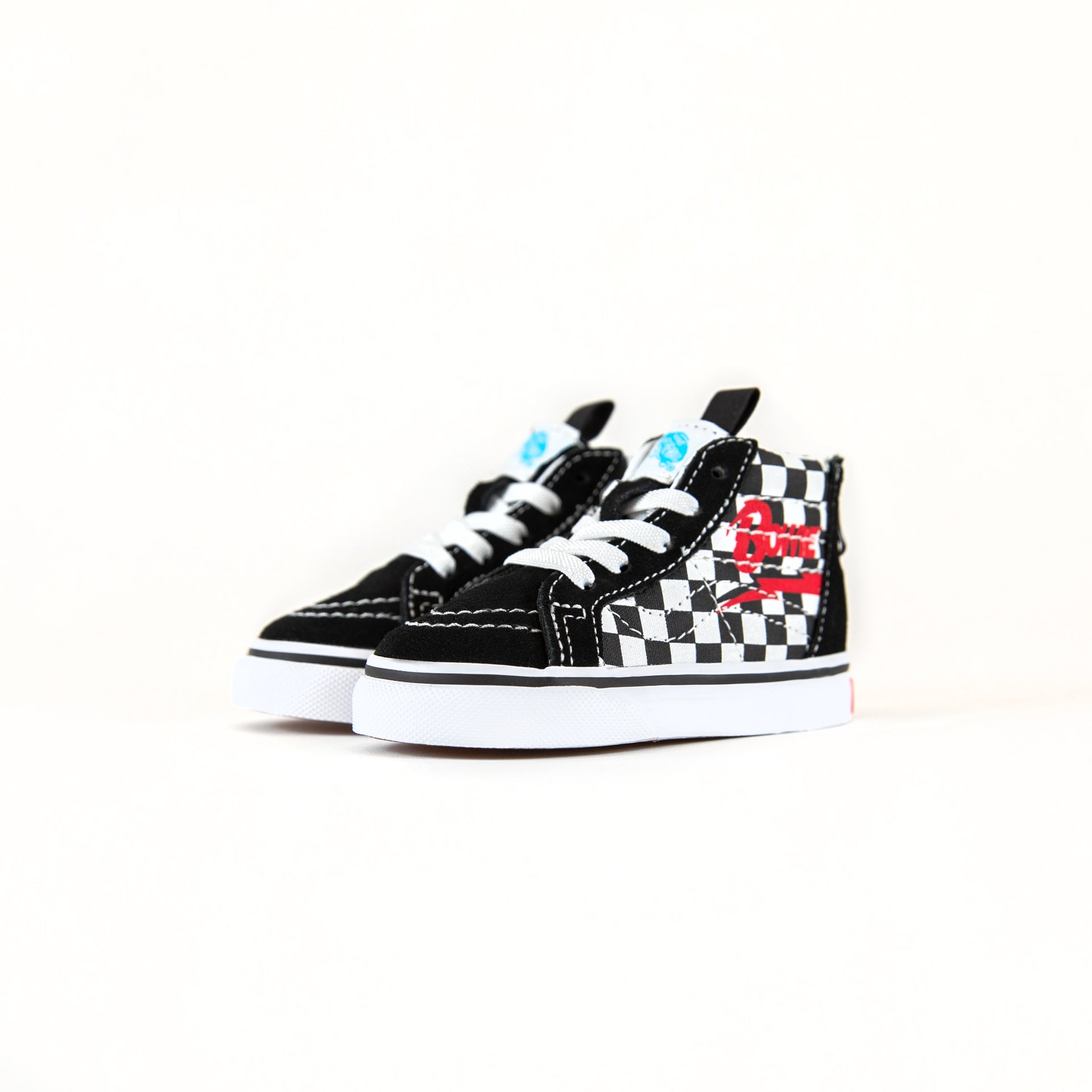 Vans x David Bowie Toddler Sk8-Hi Zip - Checkerboard