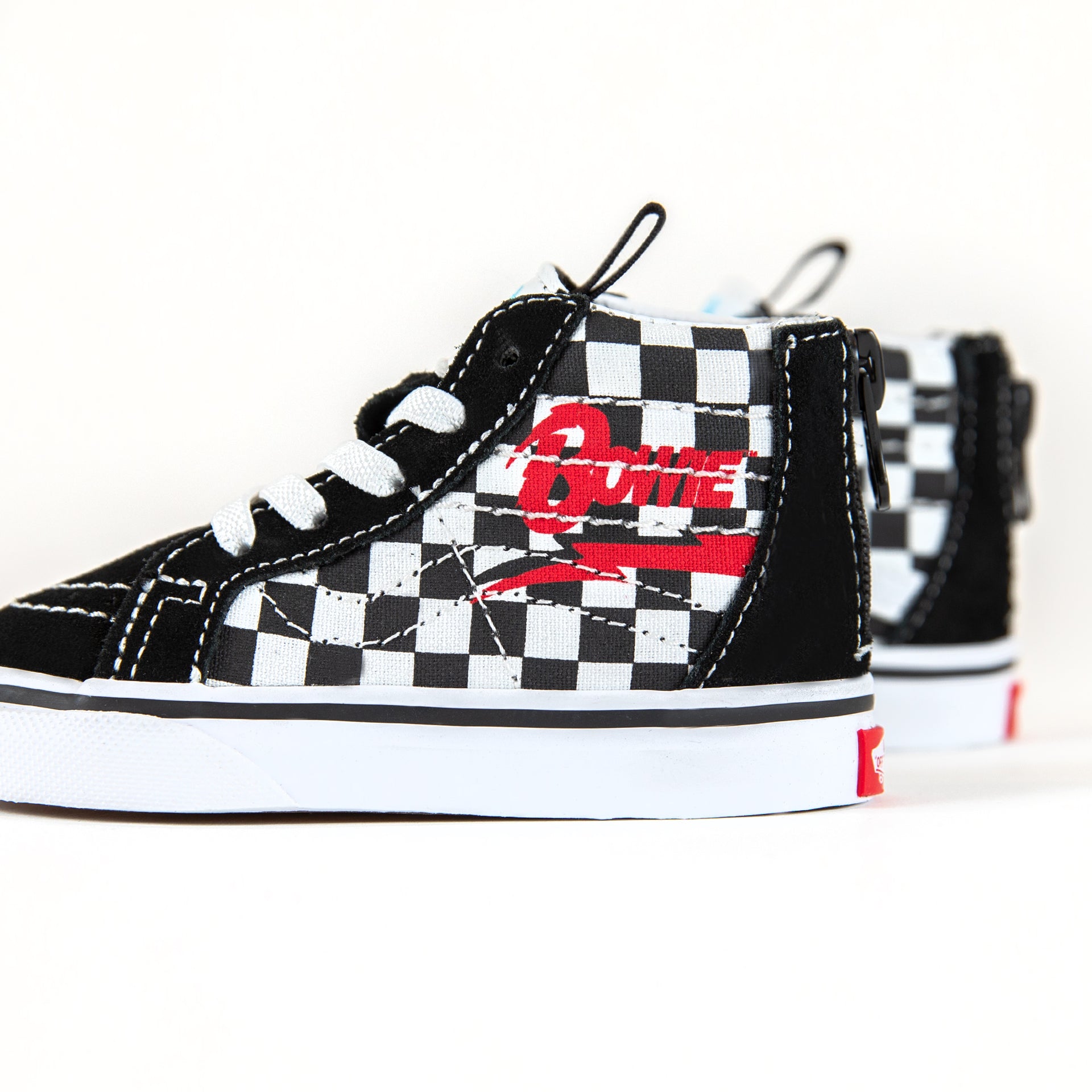 Vans x David Bowie Toddler Sk8-Hi Zip - Checkerboard