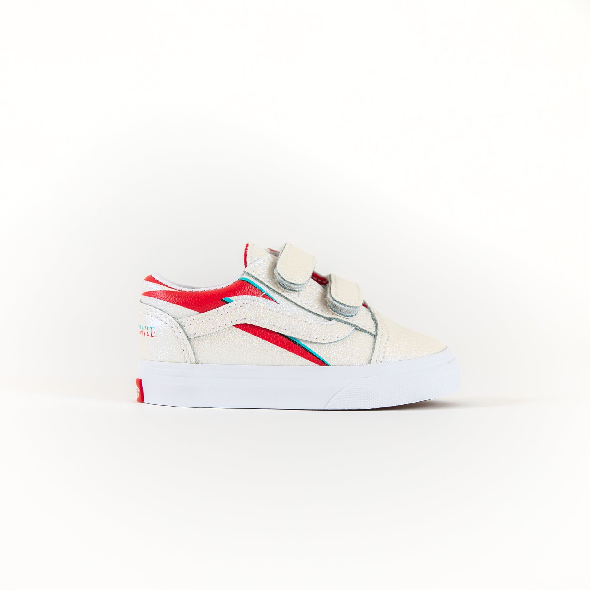 Vans x David Bowie Toddler Old Skool V Aladdin Sane True White