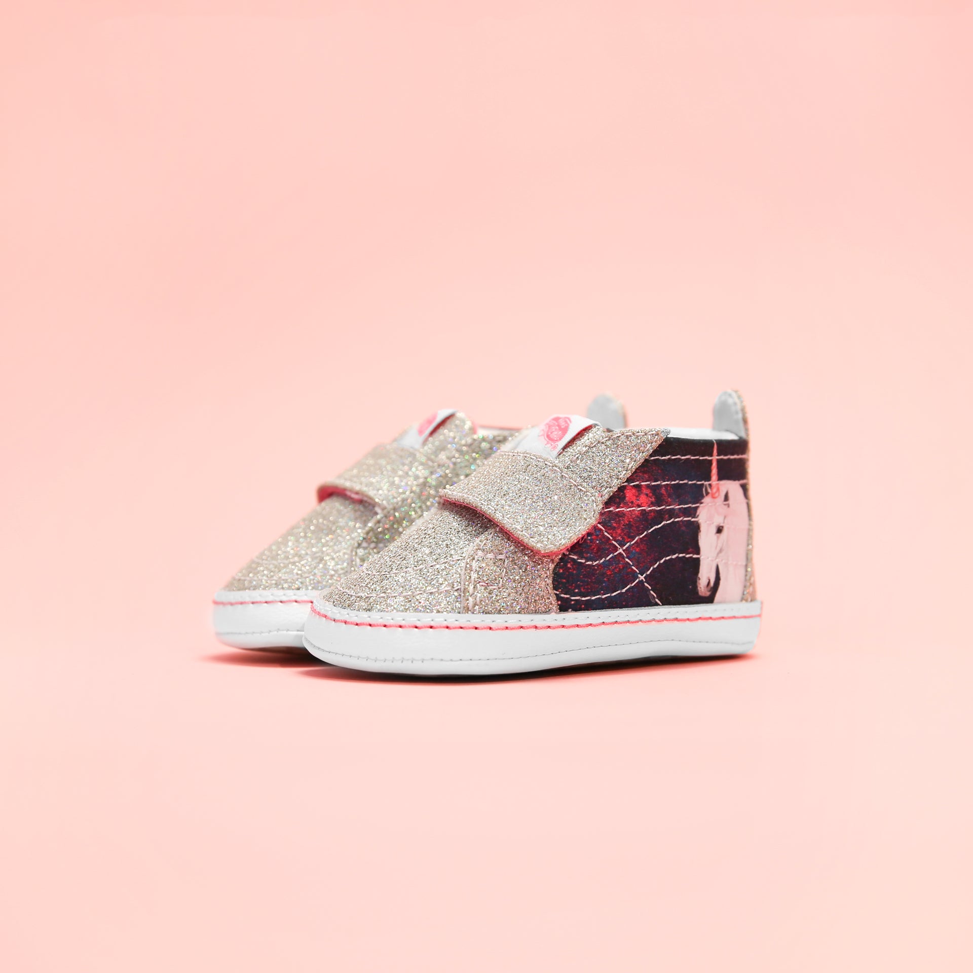 Vans x Digi Unicorn SK8-HI Crib - Black / True White