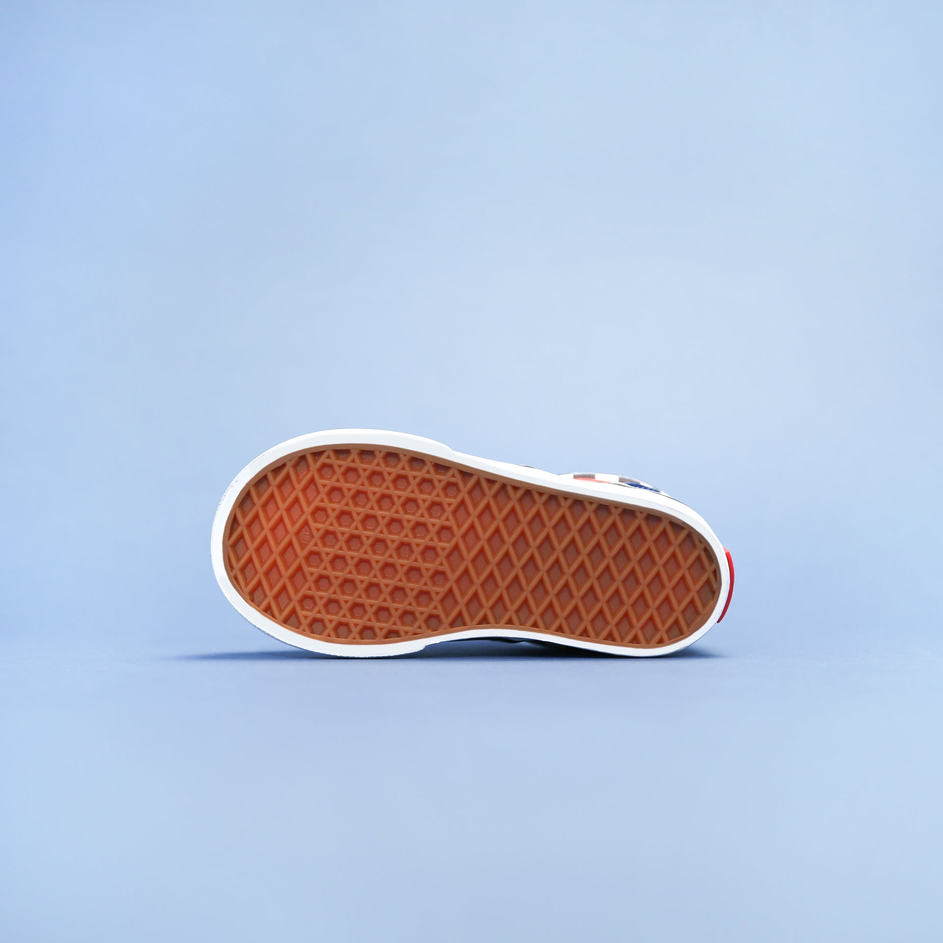 Vans Toddler Era Plaid Checkerboard - True Blue / Racing Red