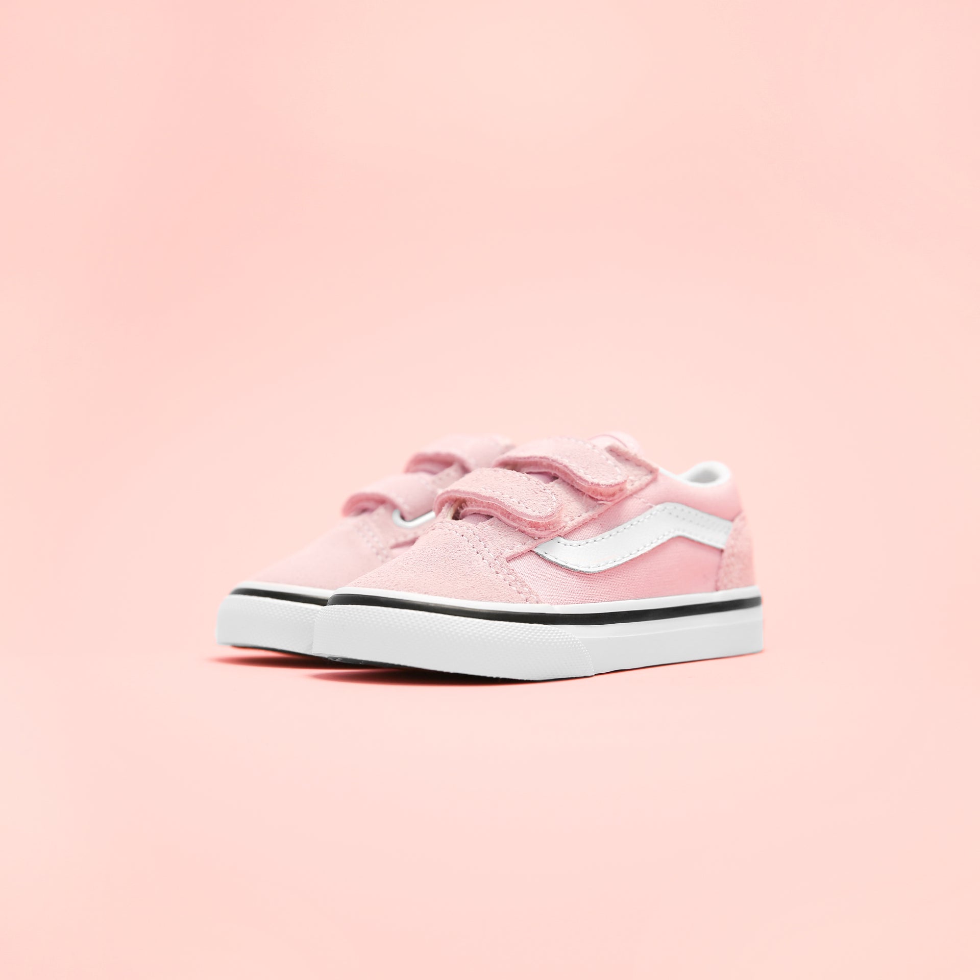 Vans Toddler Old Skool V - Lilac Snow / True White