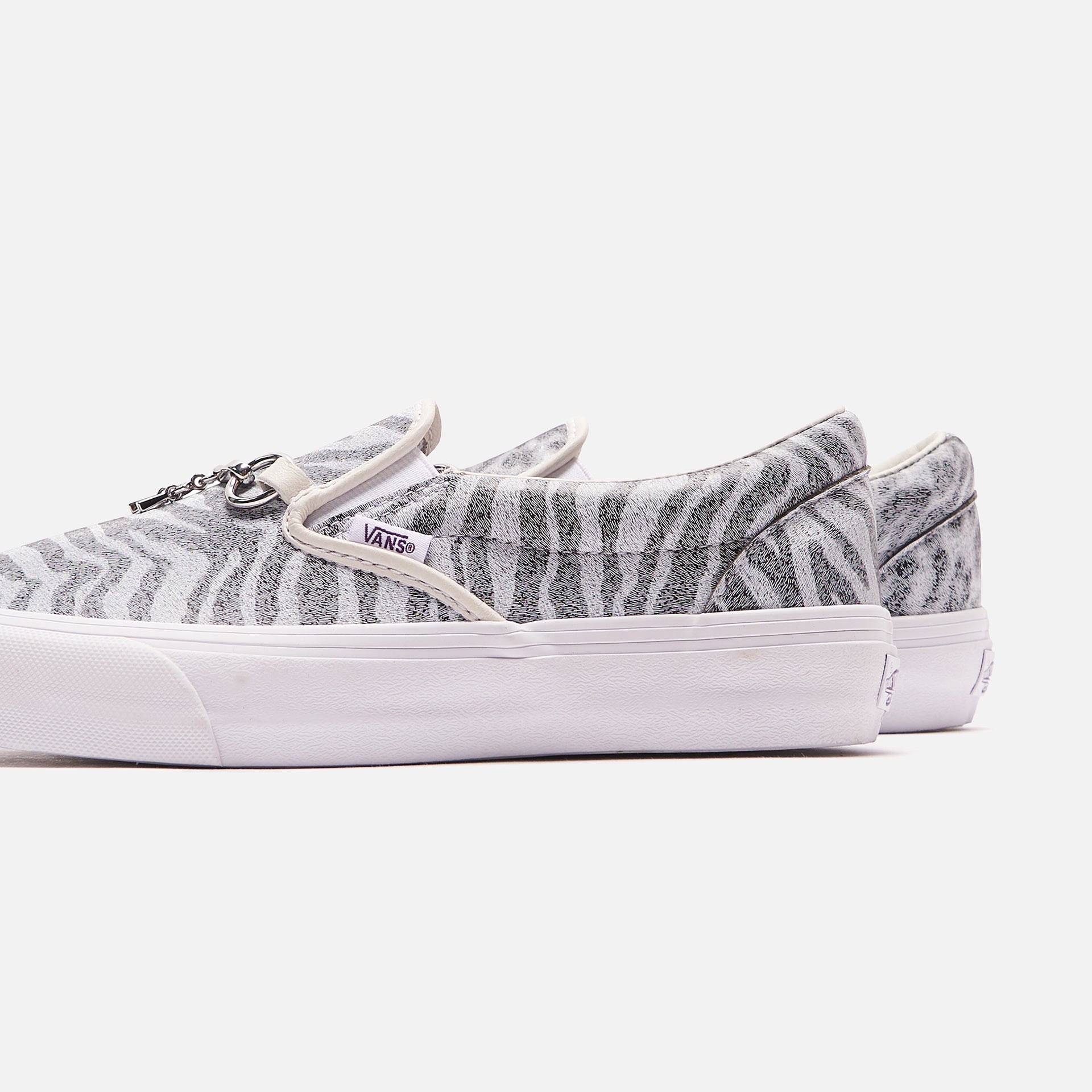 Vans Vault x Needles UA Classic Slip-On - White / Zebra