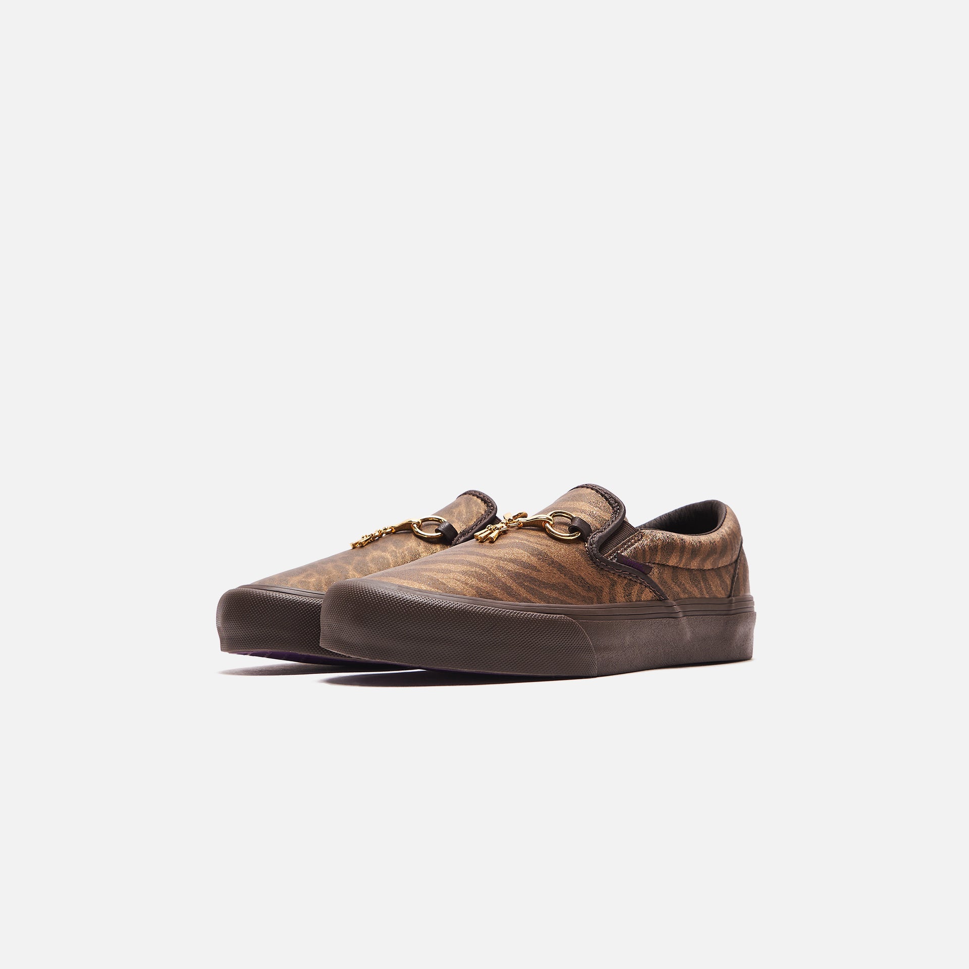 Vans Vault x Needles UA Classic Slip-On - Brown / Zebra