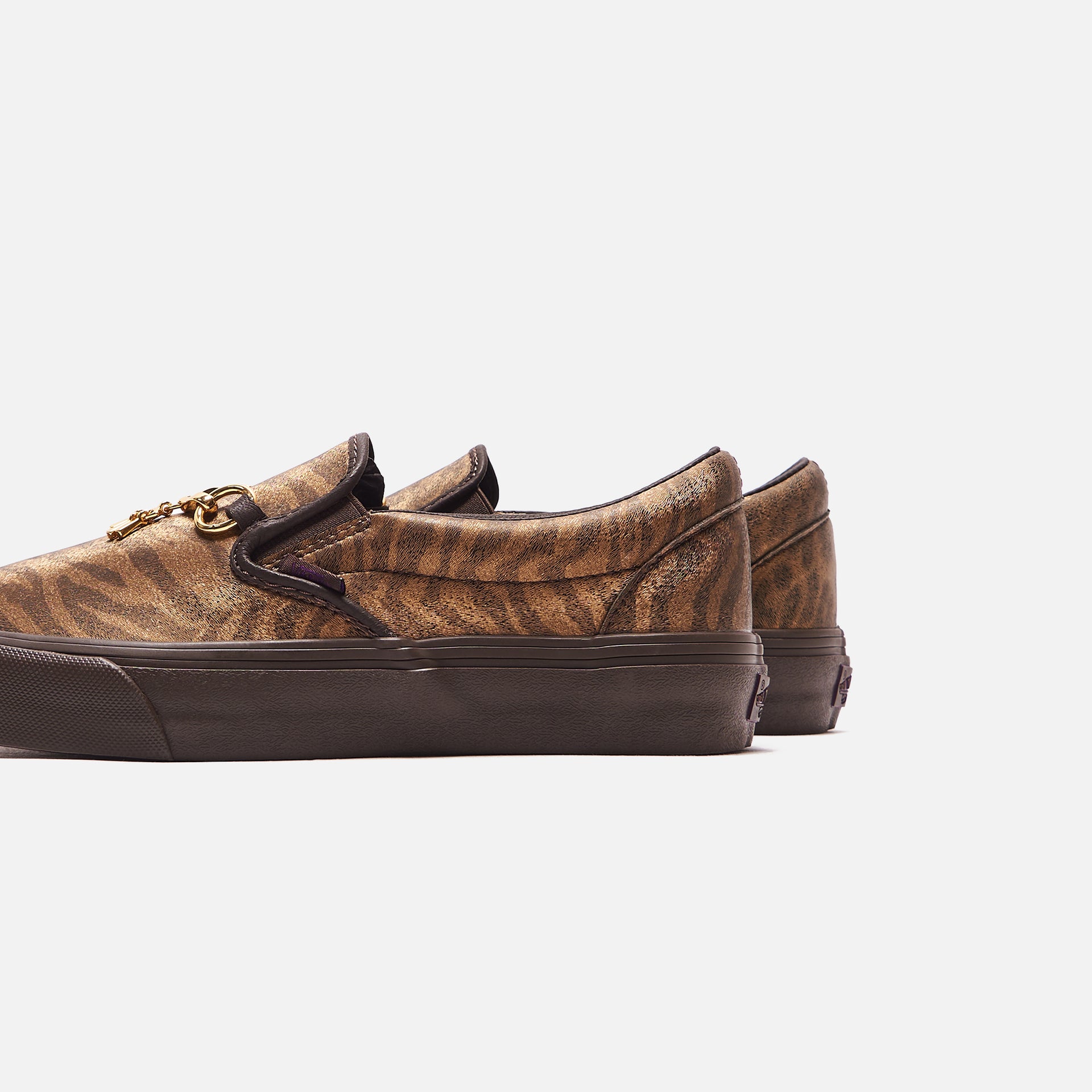 Vans Vault x Needles UA Classic Slip-On - Brown / Zebra