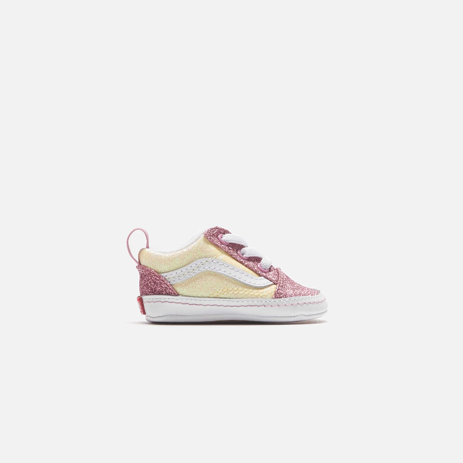 Vans Old Skool Crib Glitter Two Tone Yellow Pink – Kith