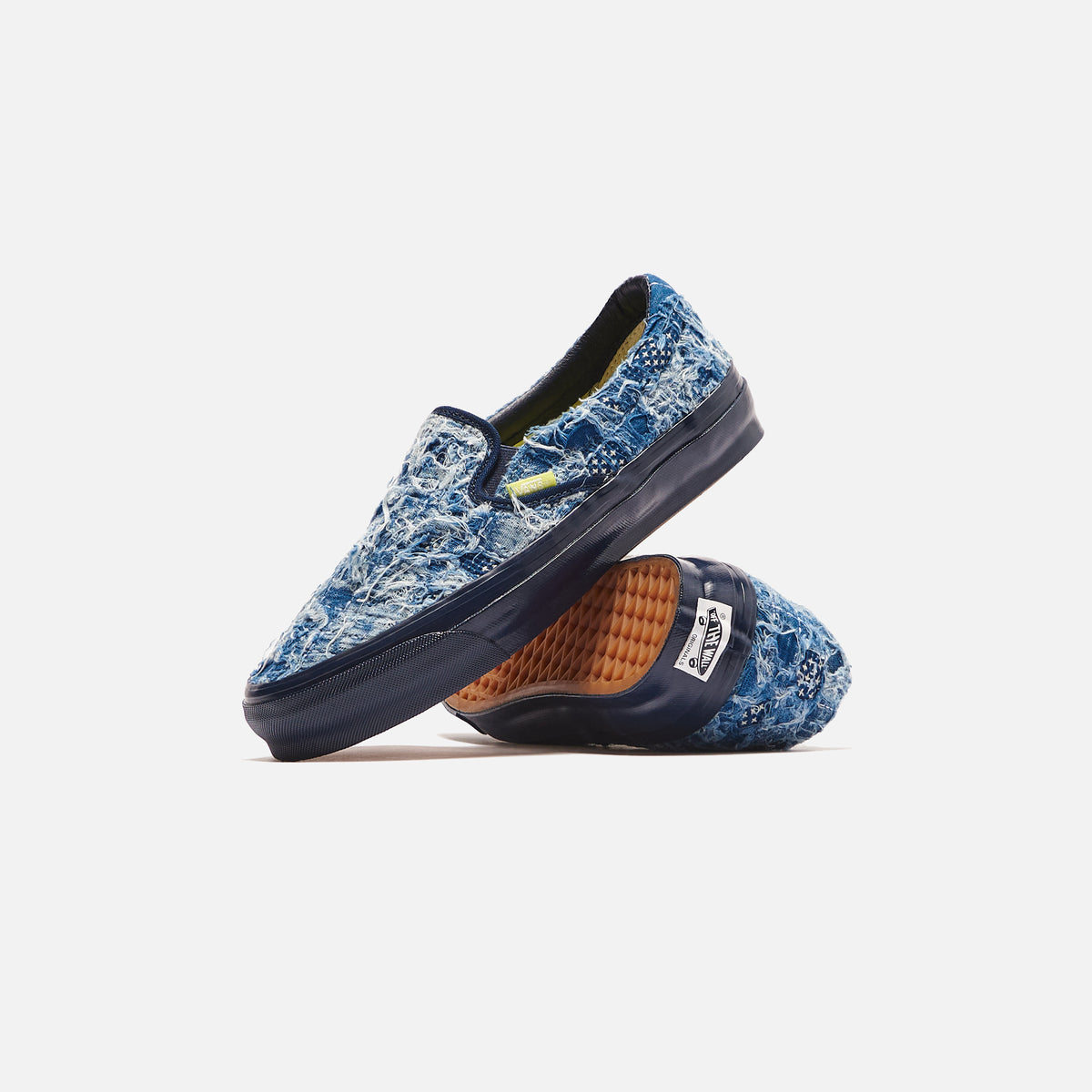 Vans X FDMTL OG Slip-On LX - Indigo / Distressed
