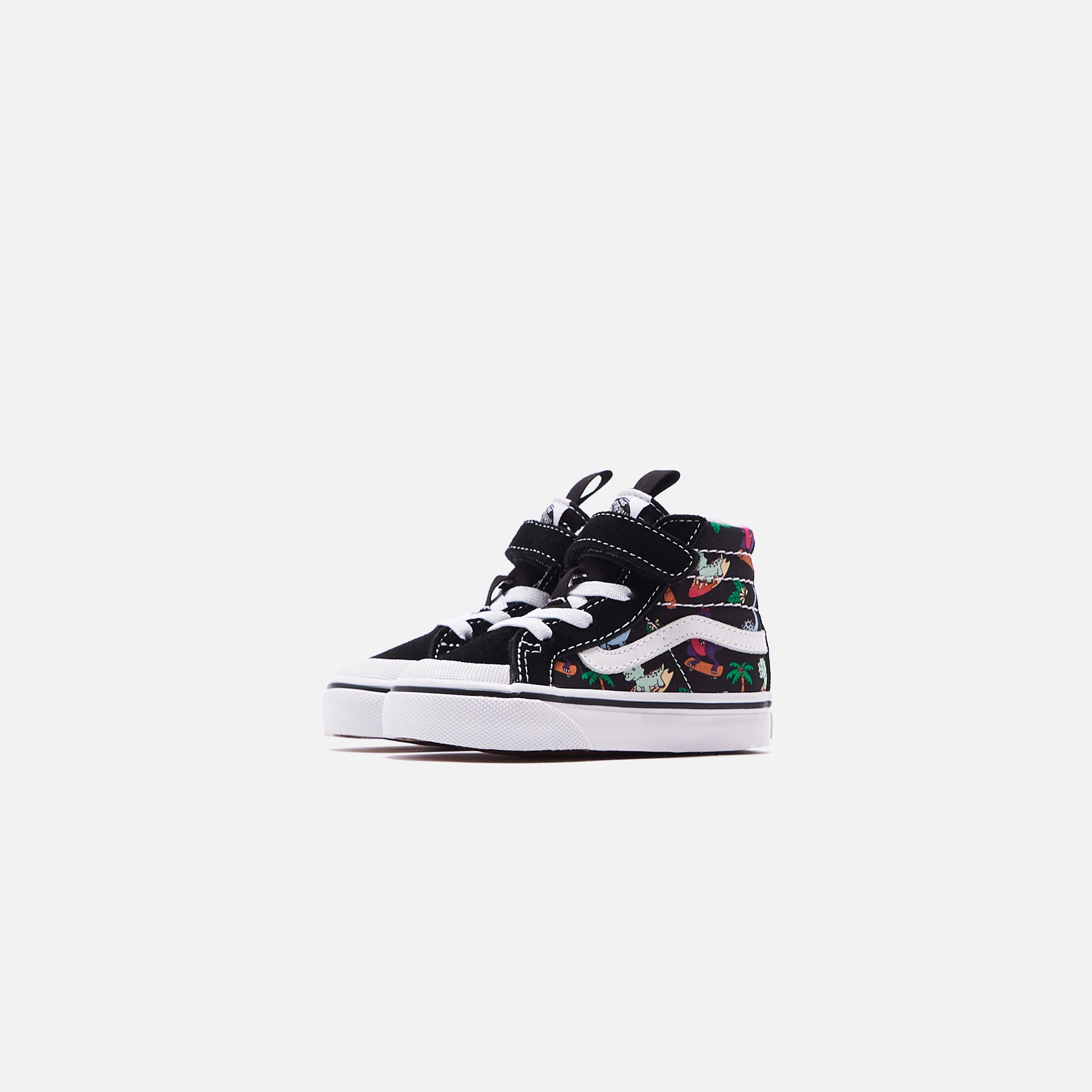Vans Toddler Sk8-HI Reissue 138 V Surf Dinos - Black / True White