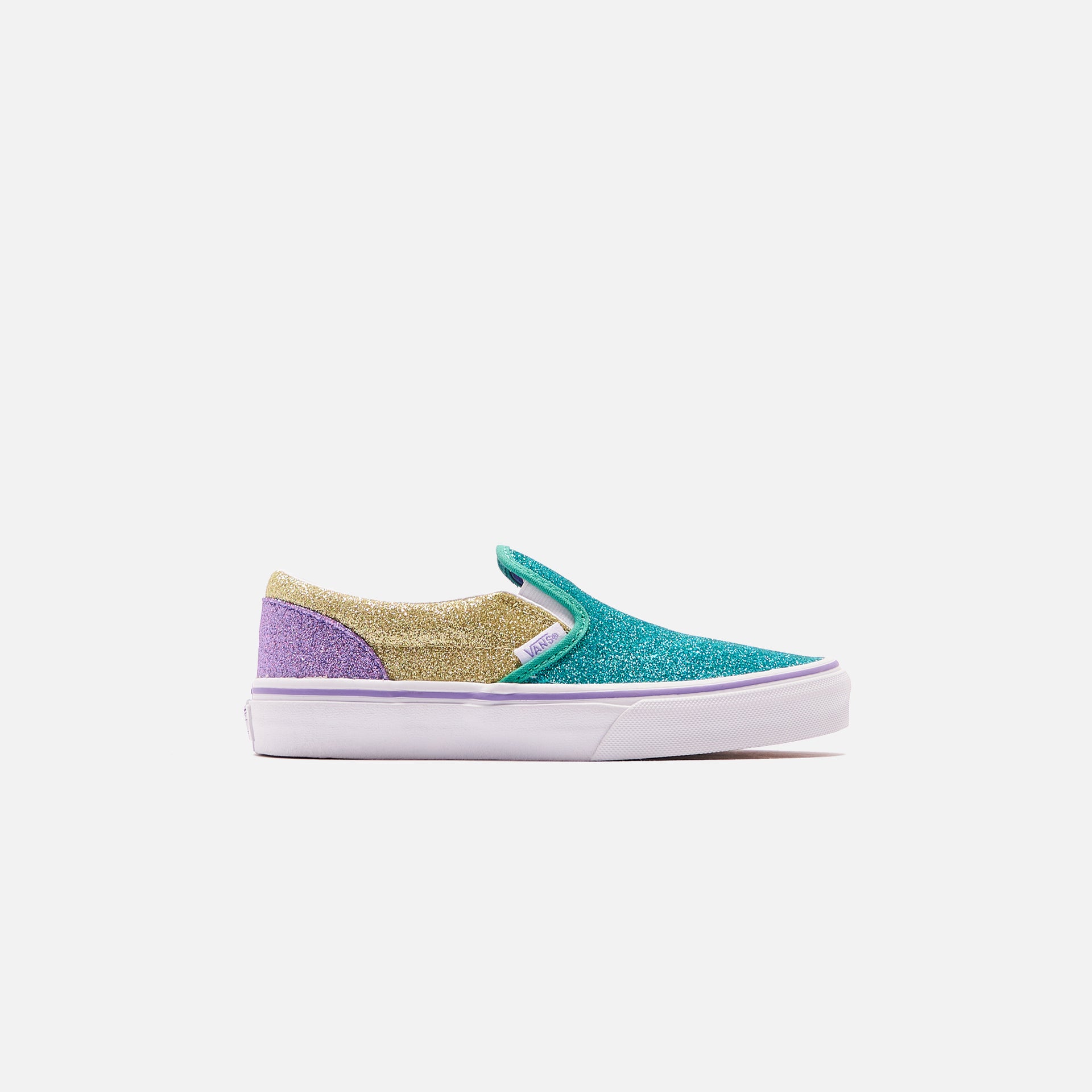 Vans Junior Classic Slip-on Mermaid Glitter - Color Block