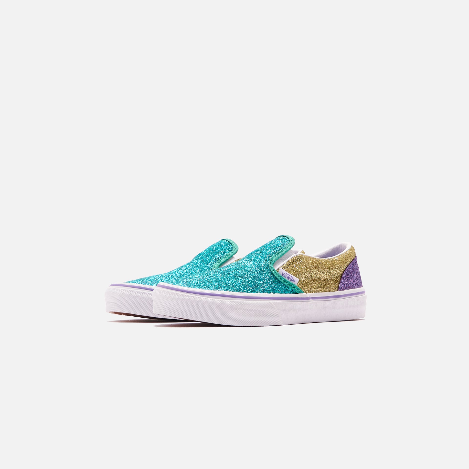 Vans Junior Classic Slip-on Mermaid Glitter - Color Block