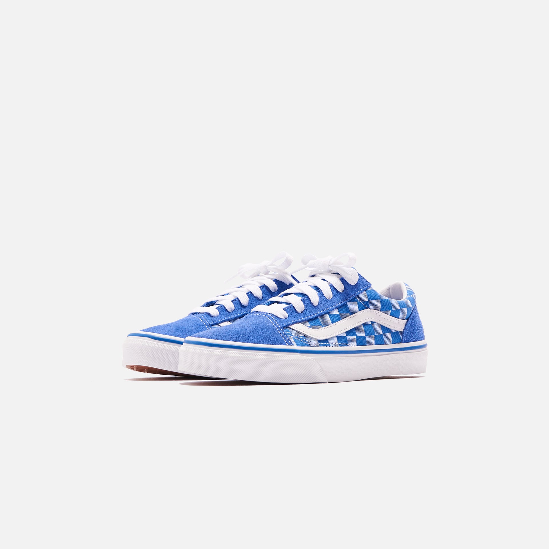 Vans Kids Old Skool Racers Edge - Blue / True White