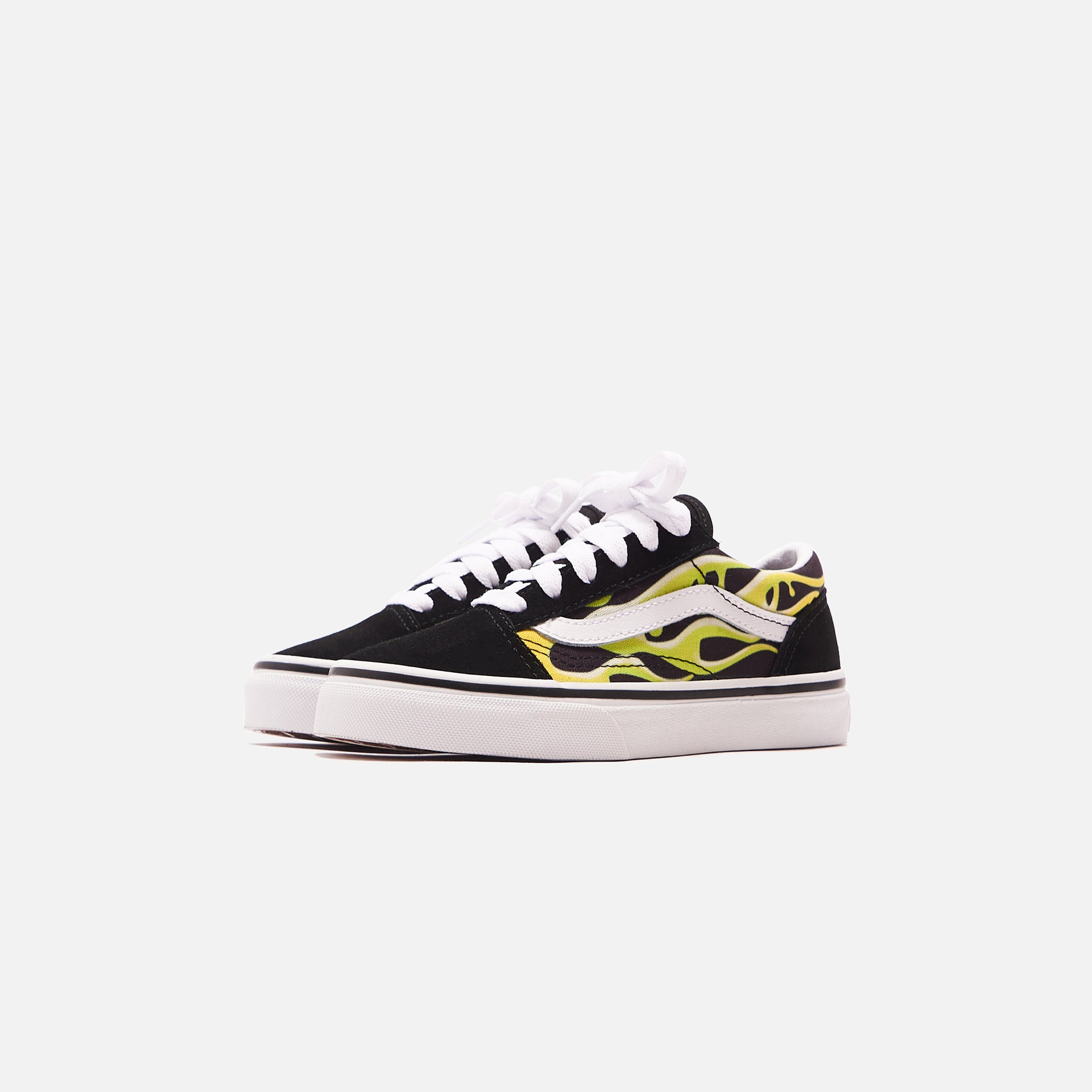 Vans UY Old Skool - Slime Flame Black / True White