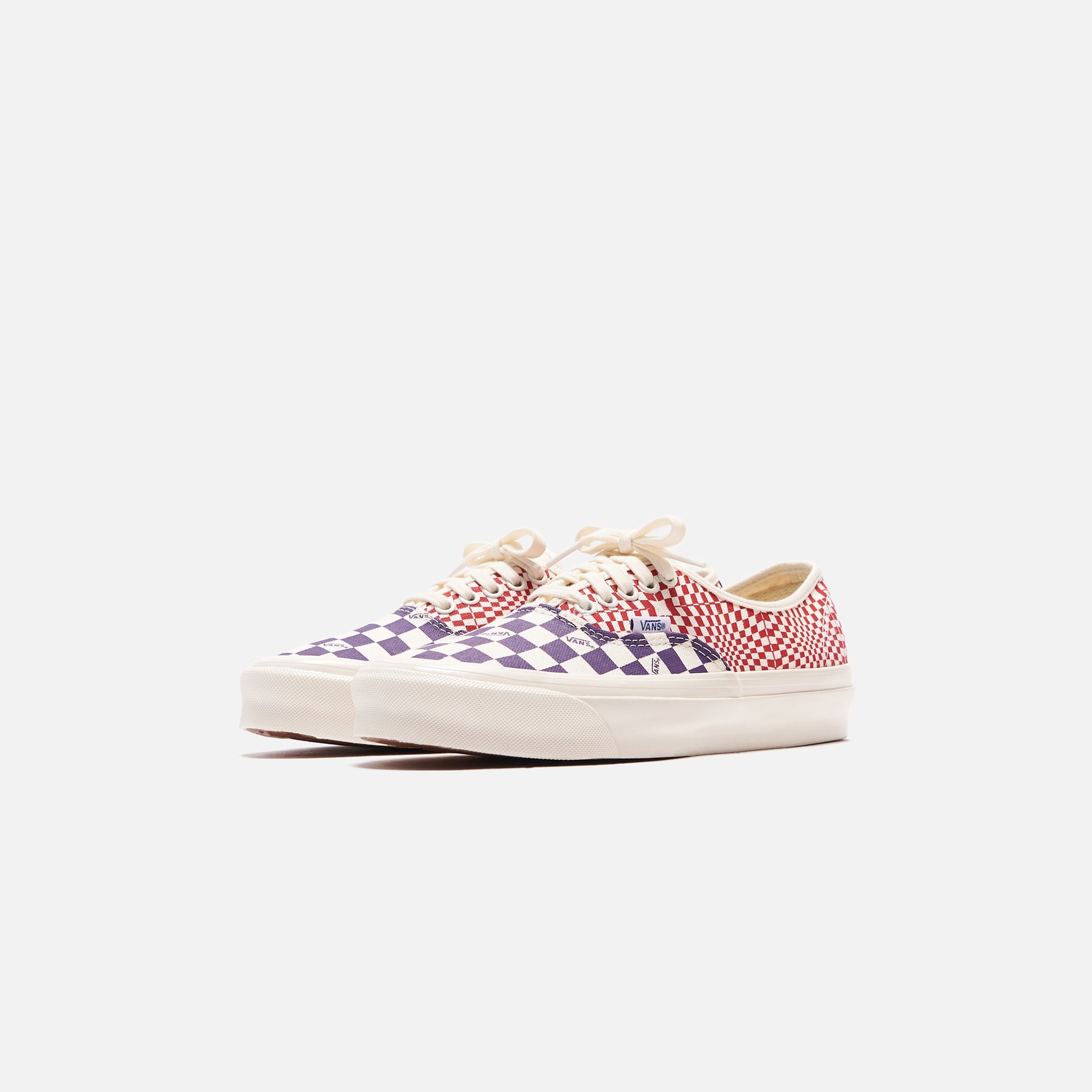 Vans OG Authentic LX - Logo Check / Indigo / Racing Red