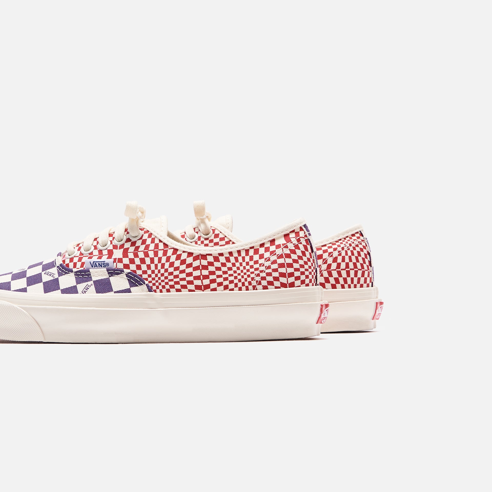 Vans OG Authentic LX - Logo Check / Indigo / Racing Red