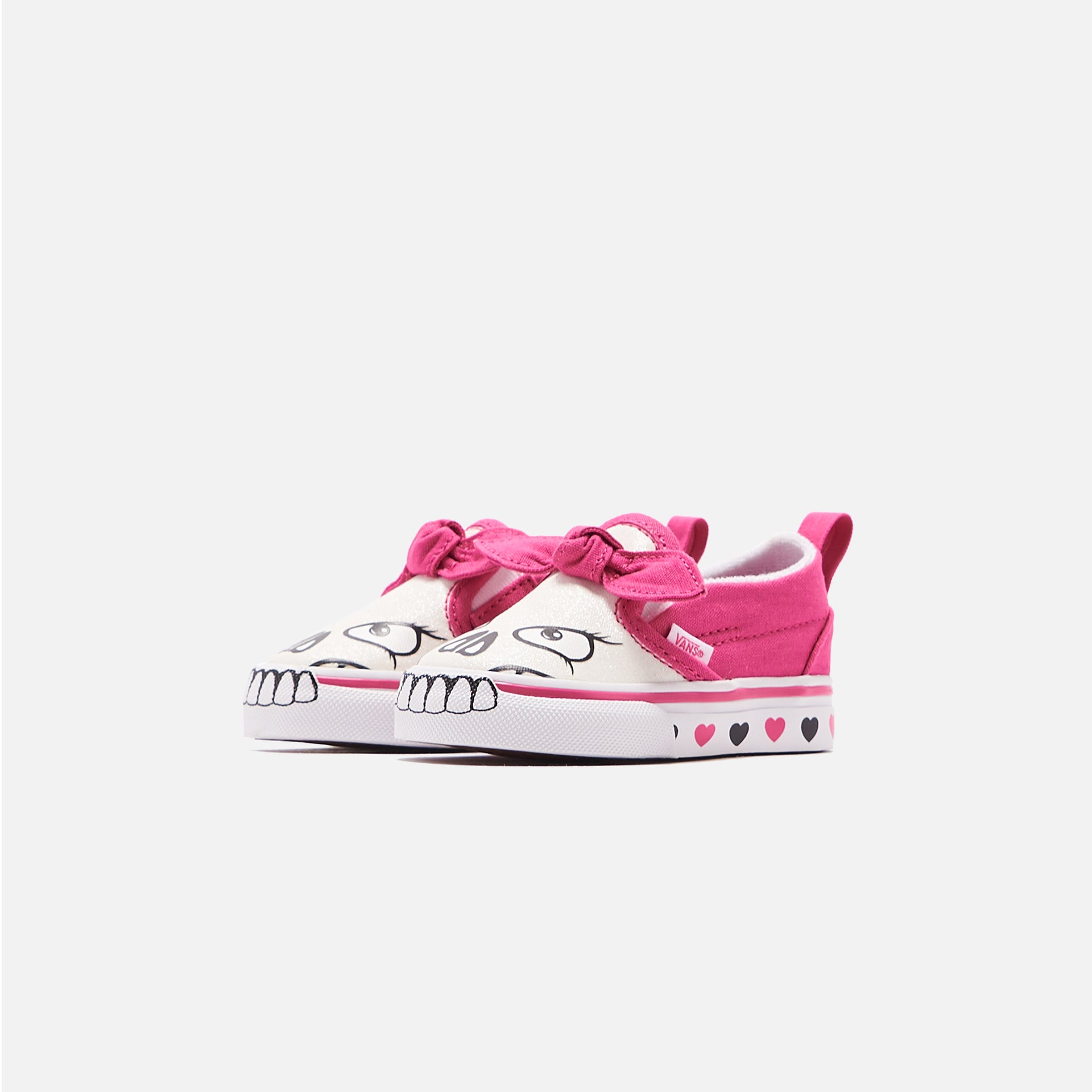 Vans Toddler G Skull Slip-On V - Skull / Fuchsia Purple