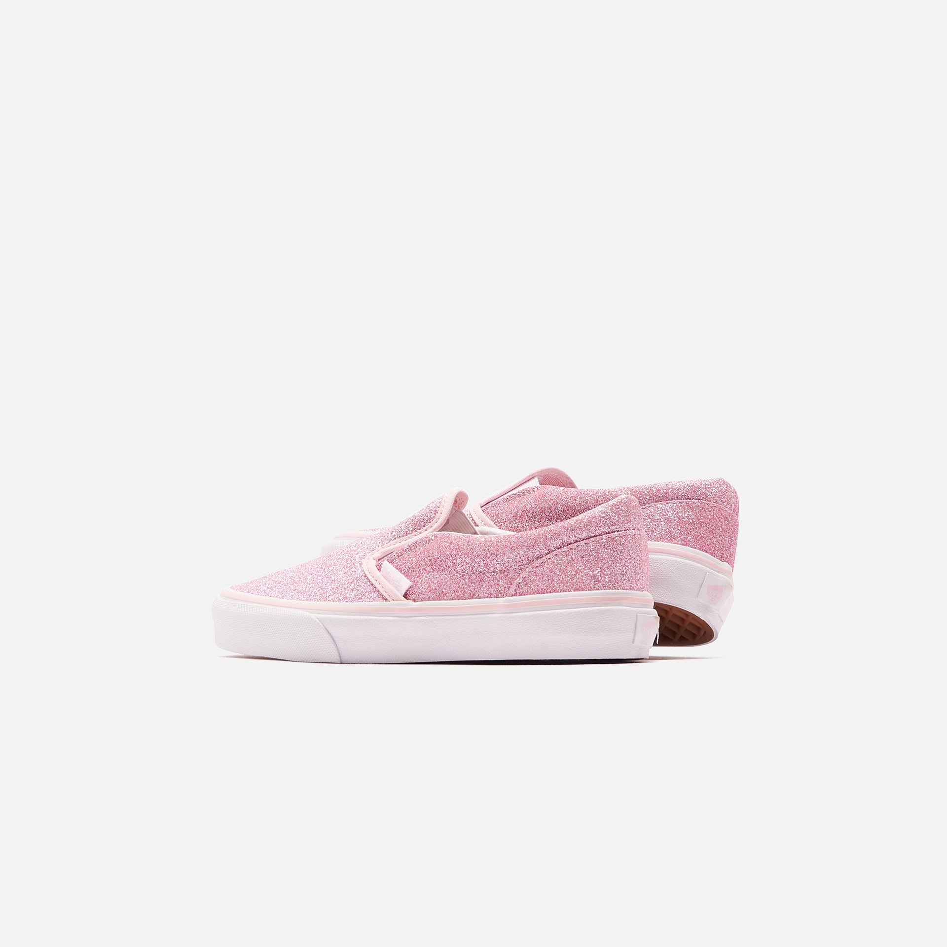 Vans Kids Classic Slip-On - Glitter Blushing Bride / True White