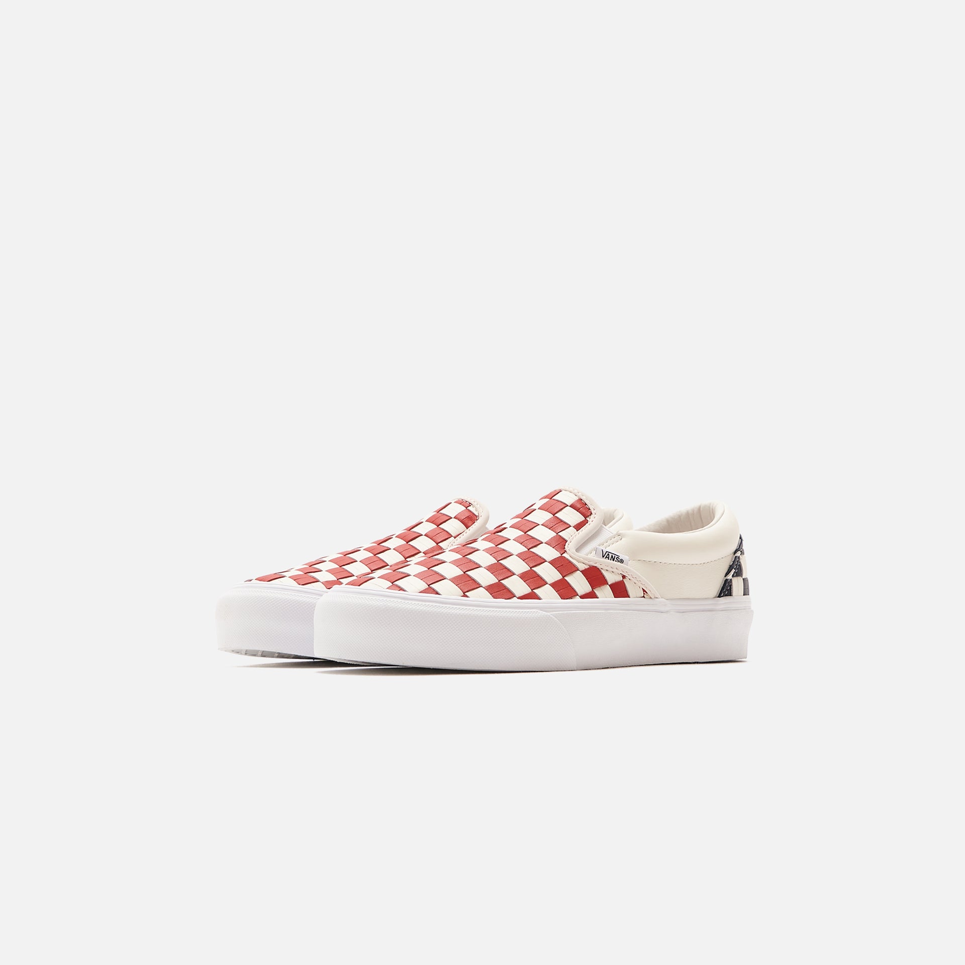 Vans UA Classic Slip-On VLT LX - Red / Blanc / Dress Blues