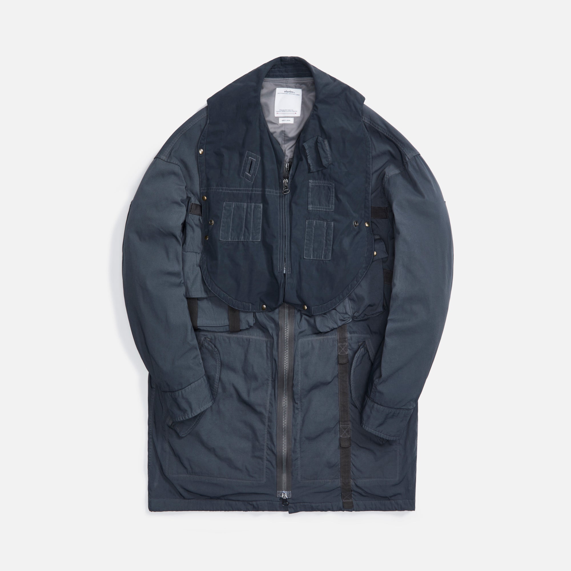 Visvim Paratrooper Coat - Grey – Kith