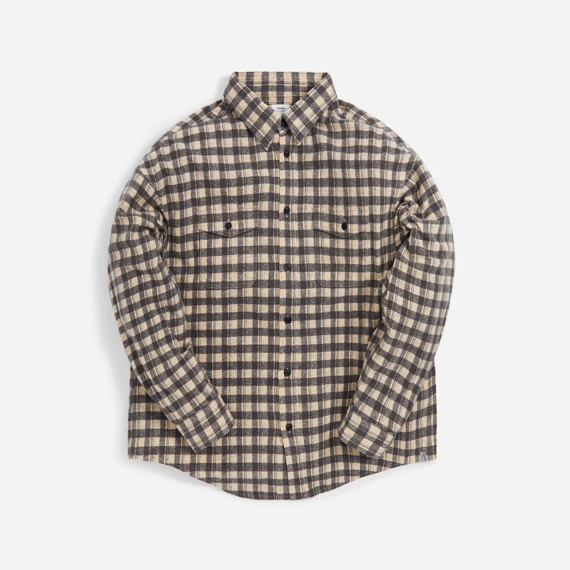 Visvim Pioneer Khadi Check Shirt - Pink – Kith