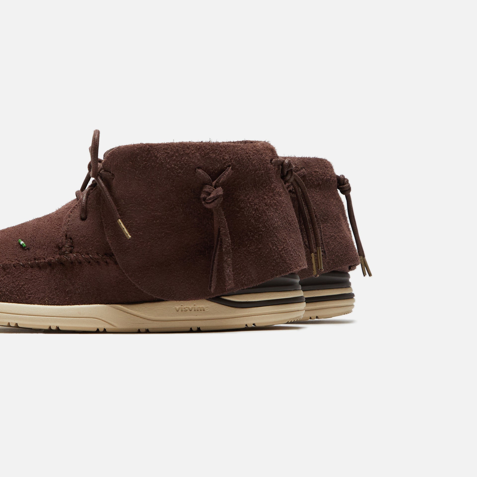 Visvim FBT Lhamo Folk - Dark Brown