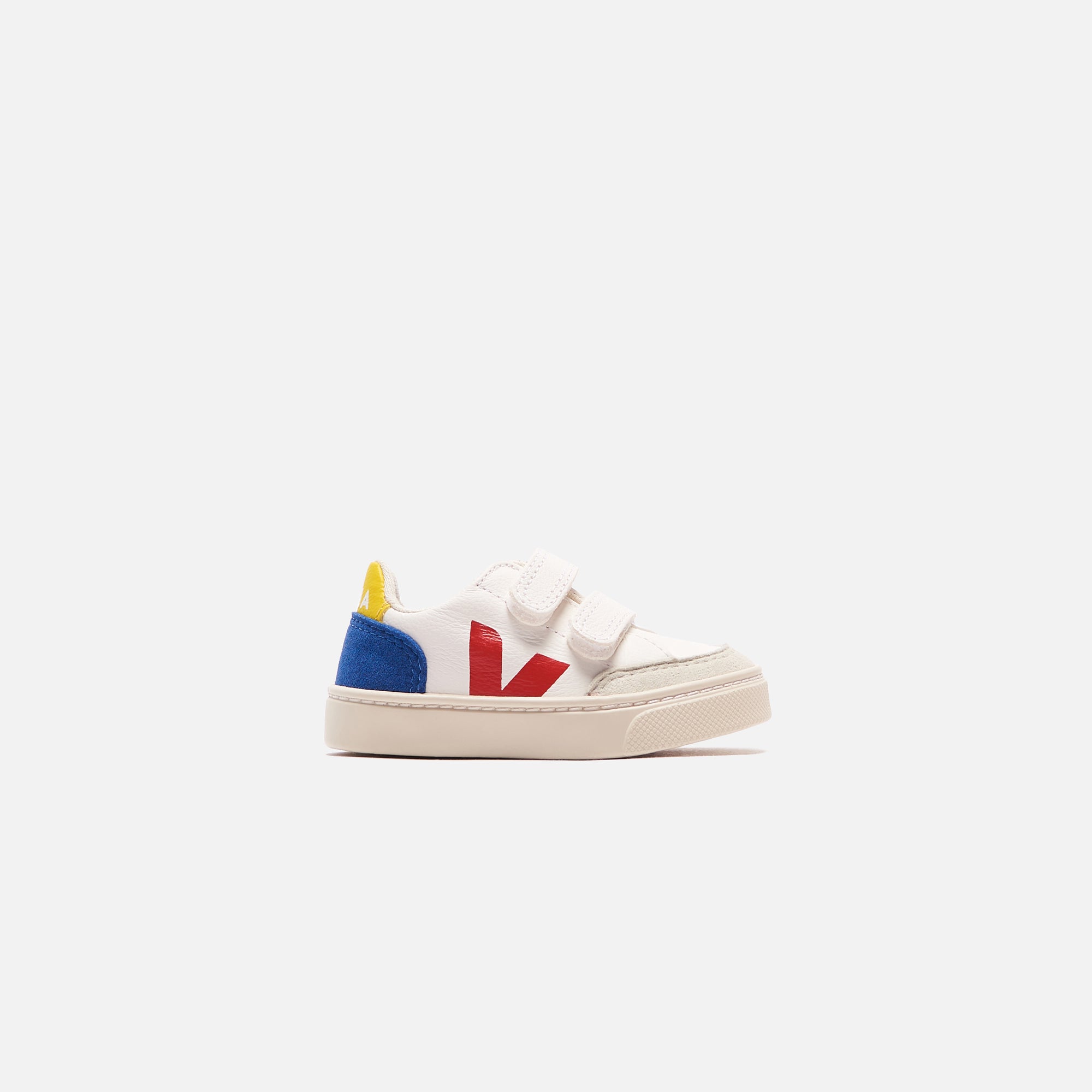 Veja Small V12 Velcro White Blue Kith