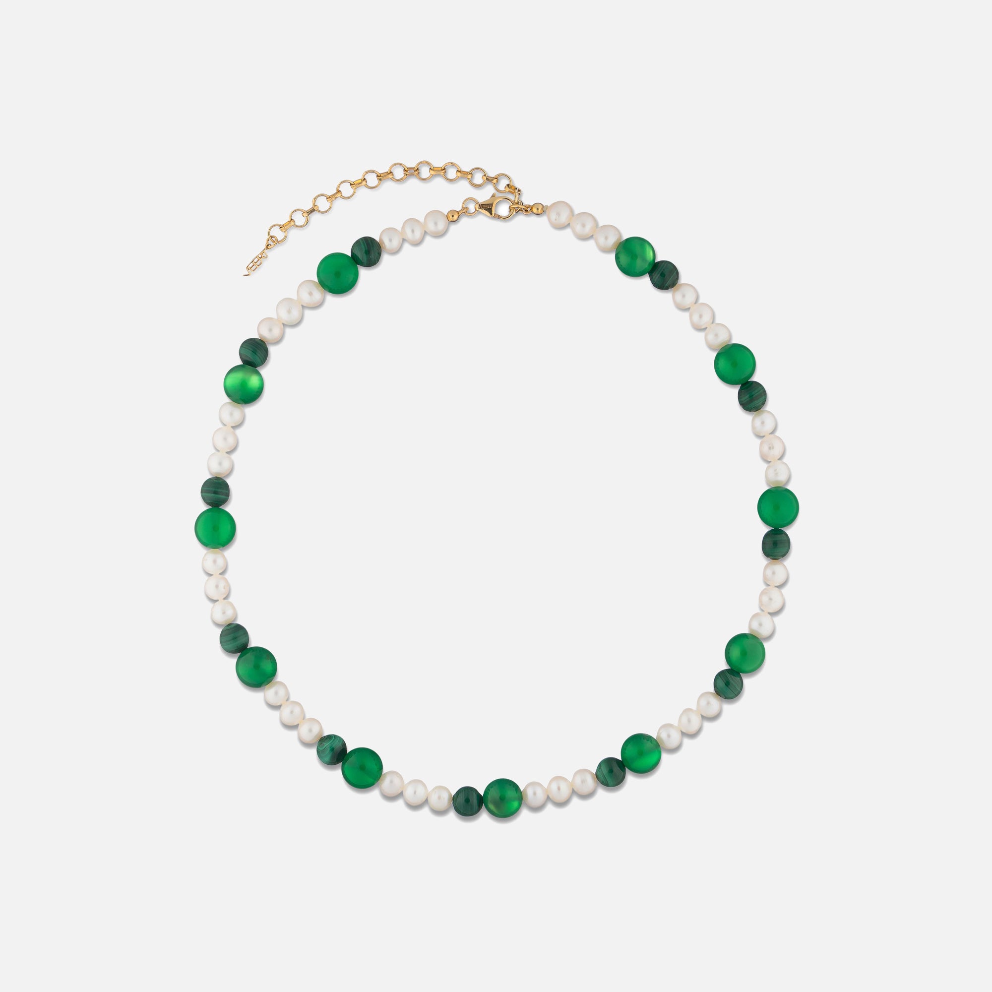 Sterling Silver Green Malachite Clover Motif Bracelet Set - Nepogodova New  Zealand Fashion Jewellery Store