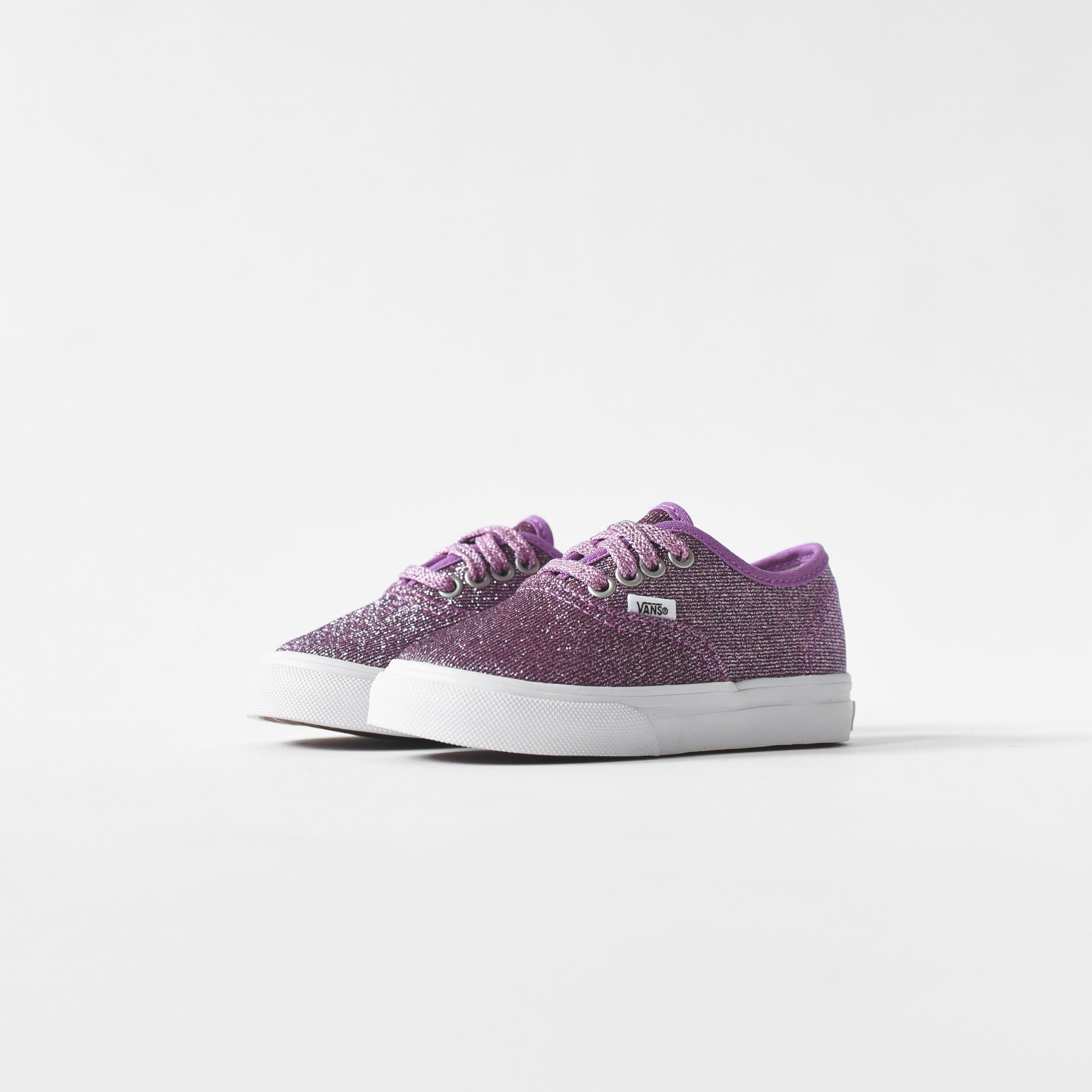 Vans Toddler Authentic - Pink Glitter / White