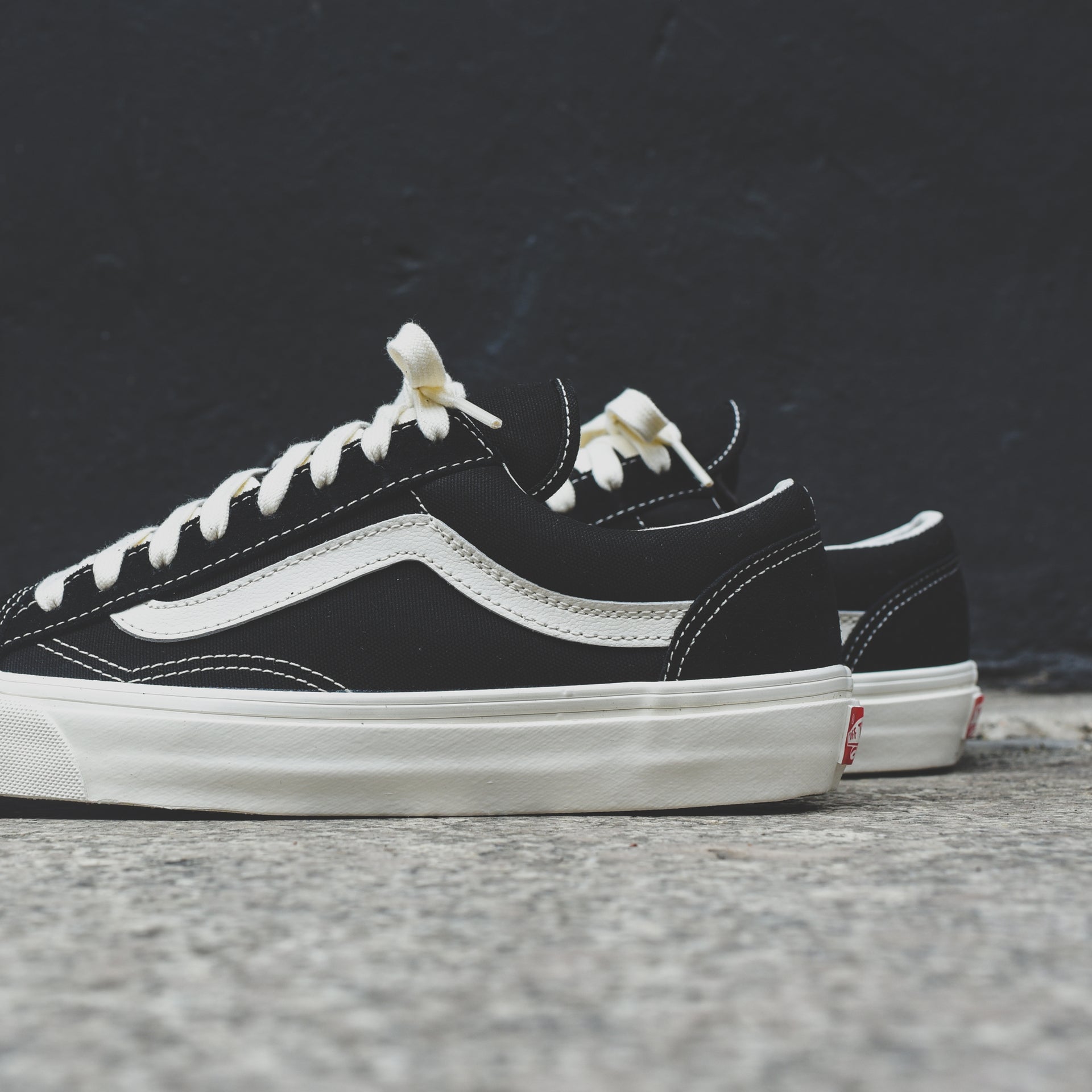Vans OG Style 36 LX Black Marshmallow – Kith