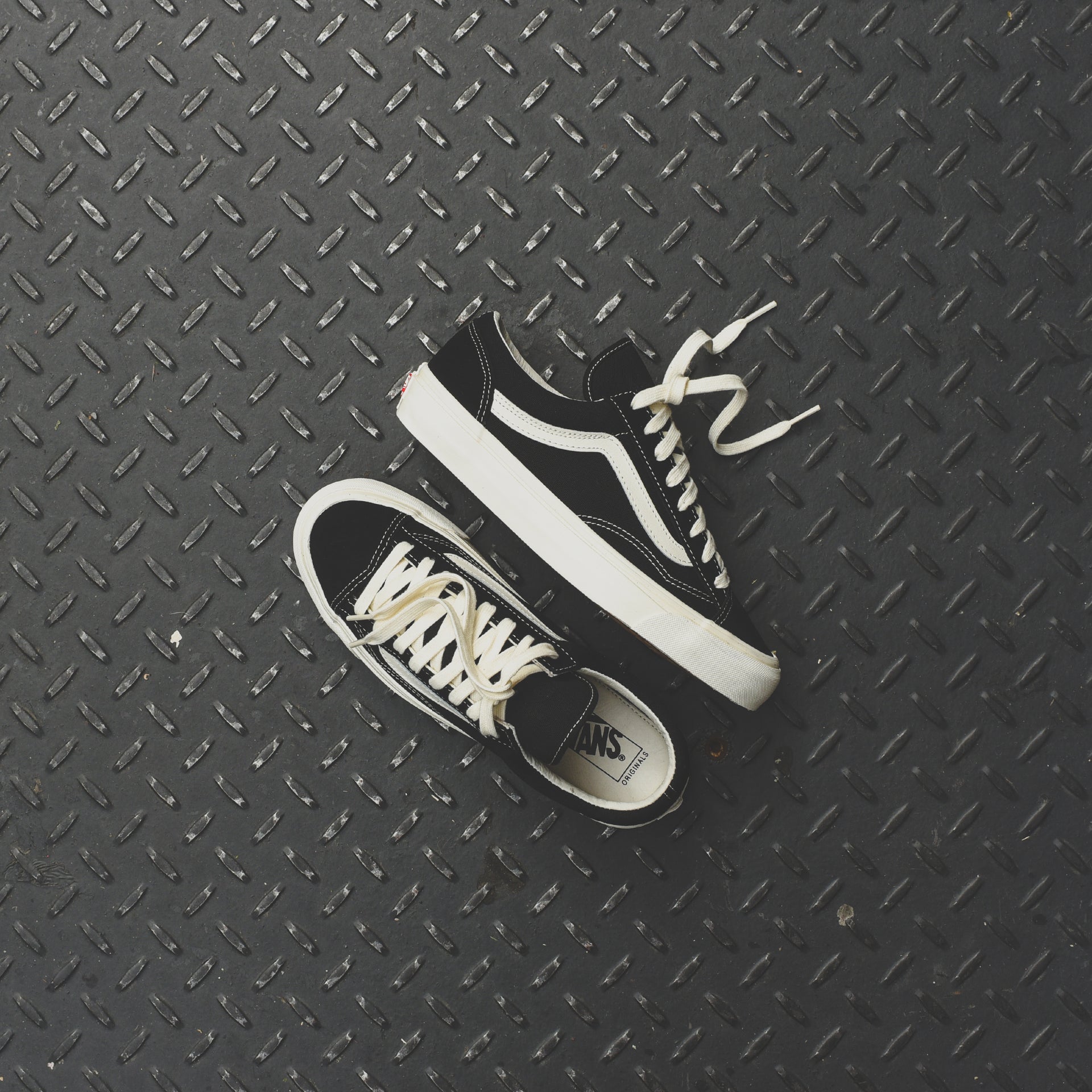 Vans OG Style 36 LX Black Marshmallow – Kith