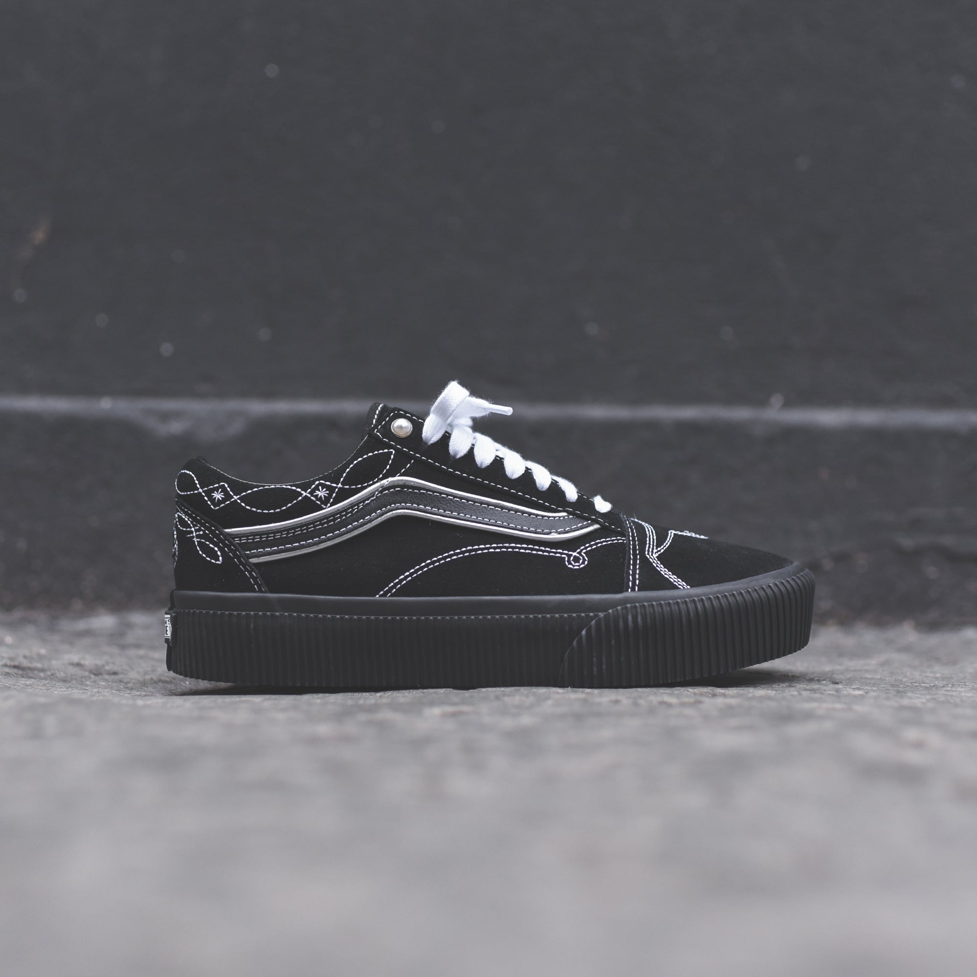 Pearly punk old skool platform shoes cheap
