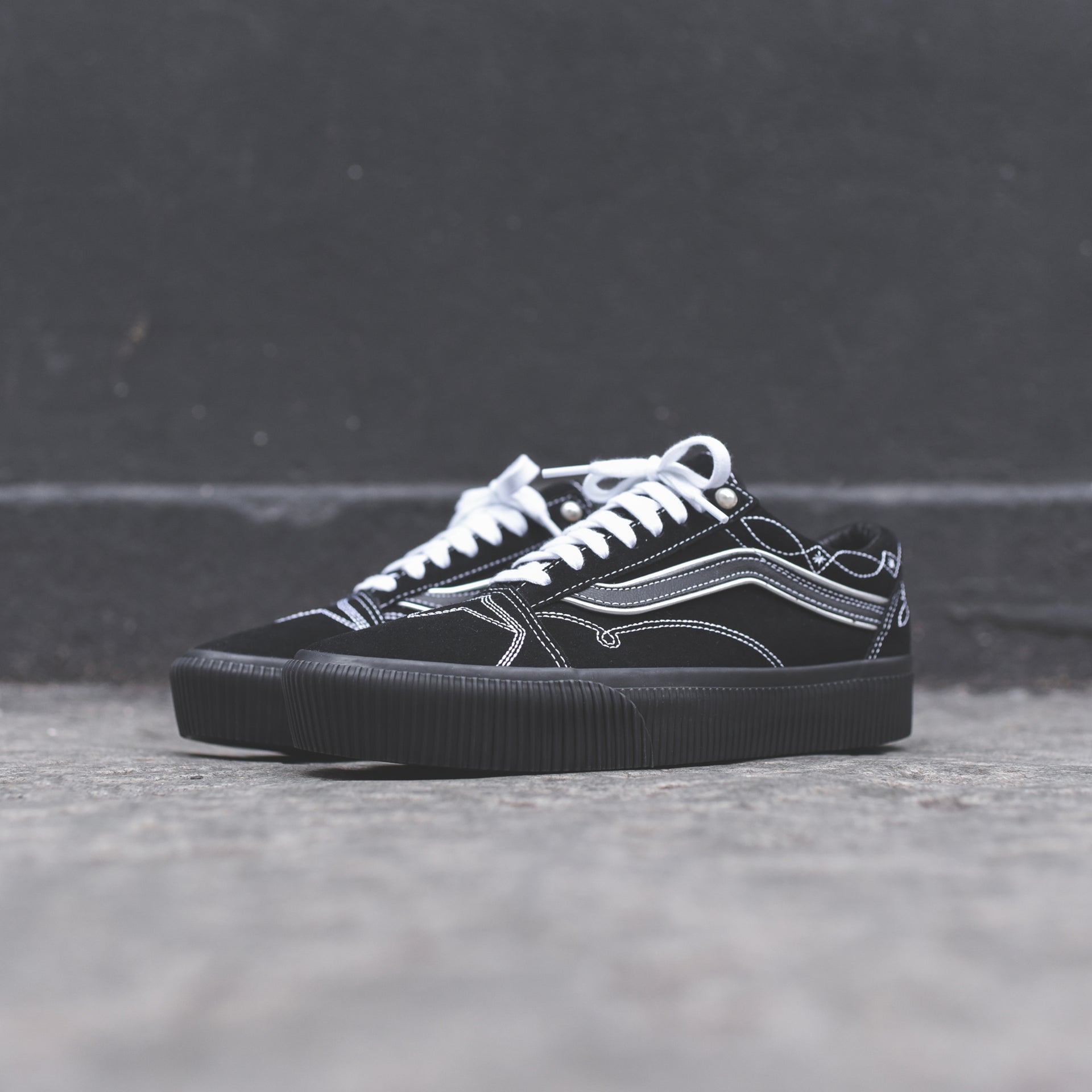 Vans Old Skool Platform - Pearly Punk Black