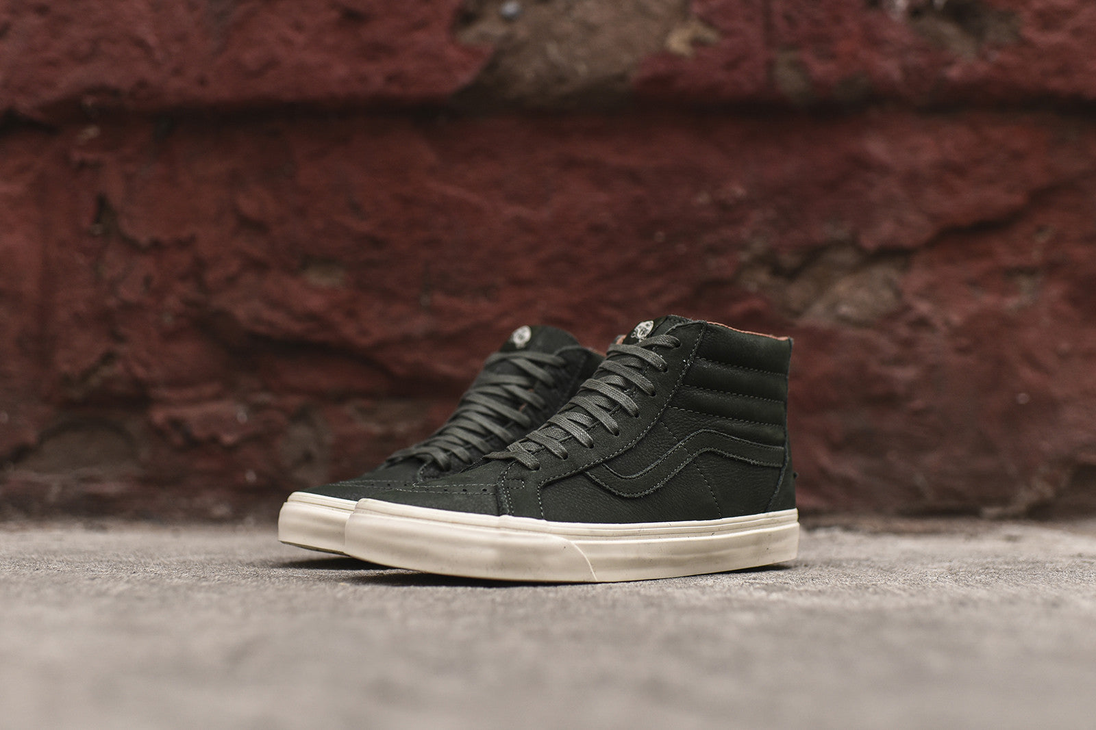 Vans Sk8-Hi Reissue Zip DX Premium - Forest Green