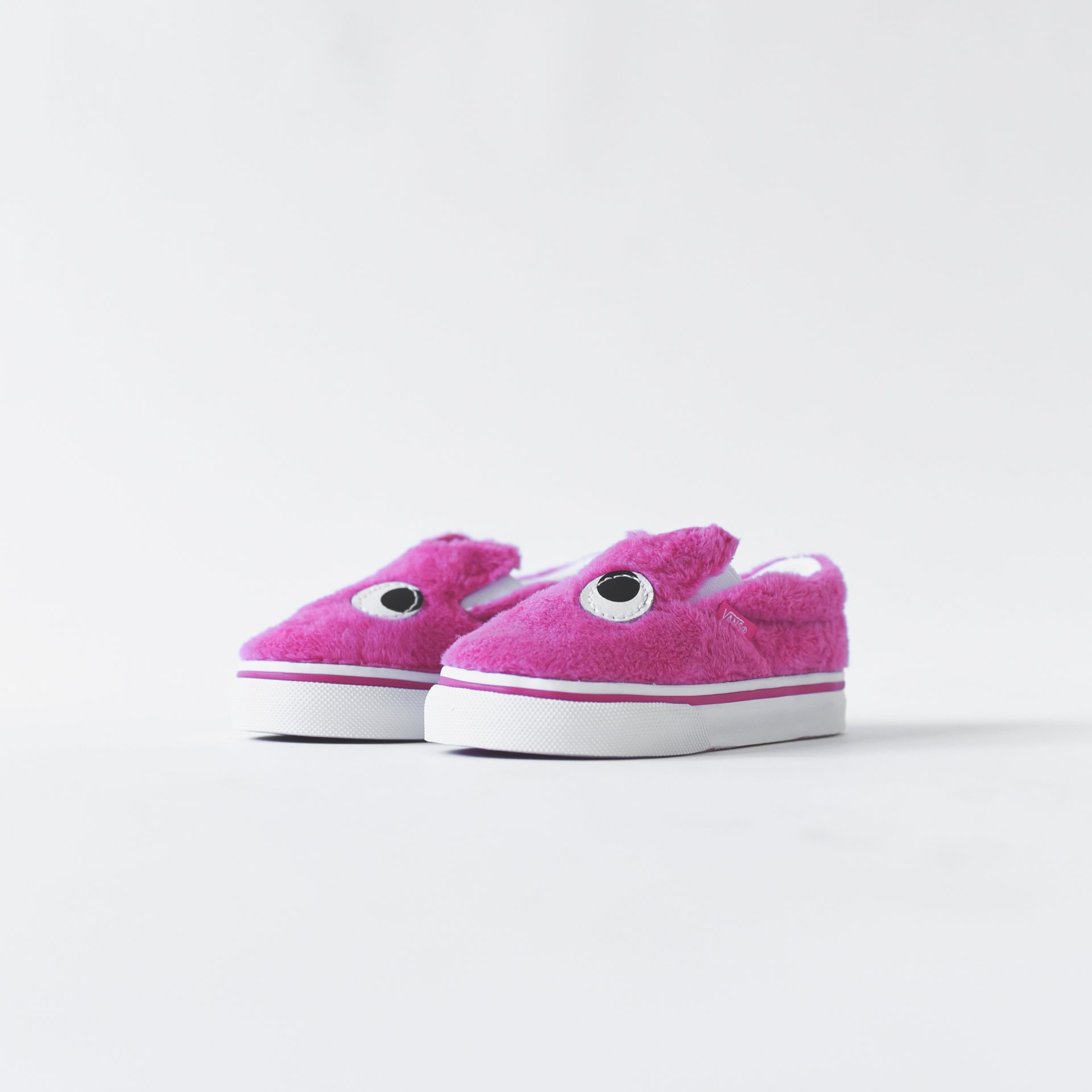 Vans Toddler Slip-On Friend - Party Fur Magenta / True White