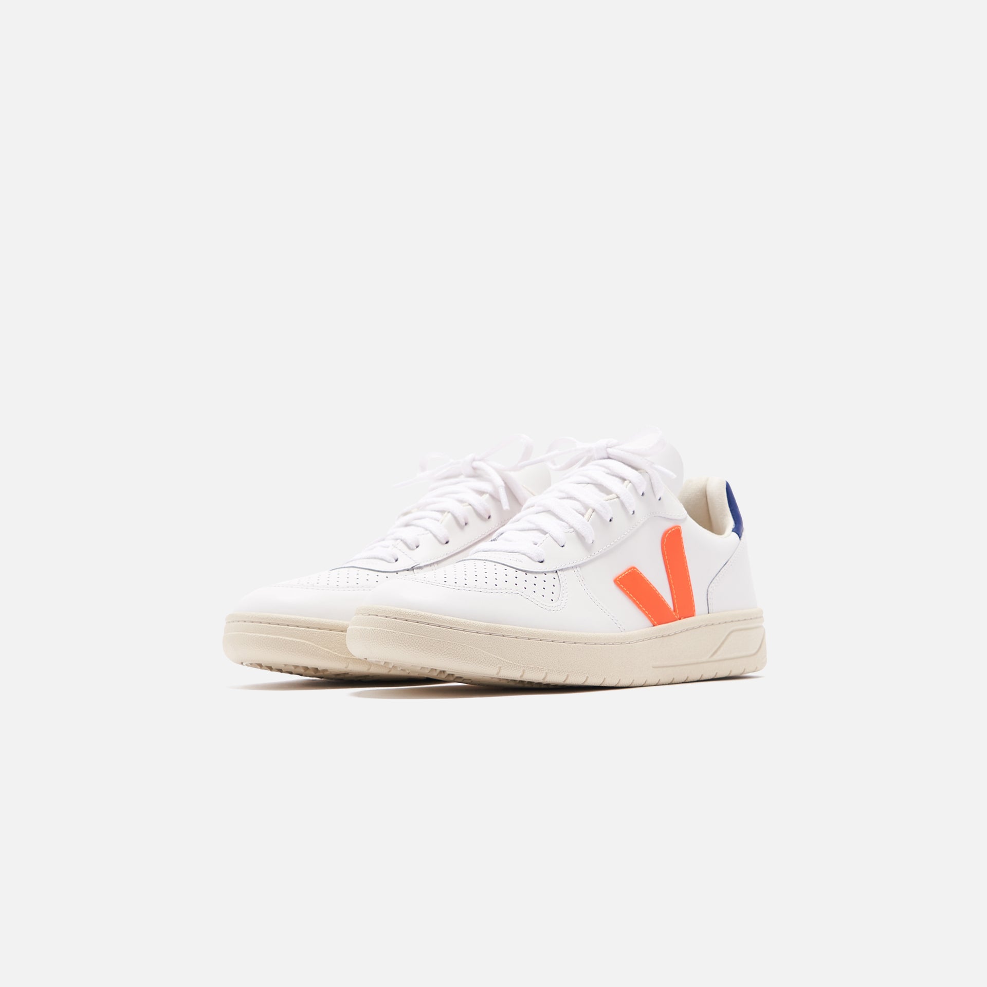 Veja WMNS V-10 - Extra White / Orange Fluo / Cobalt