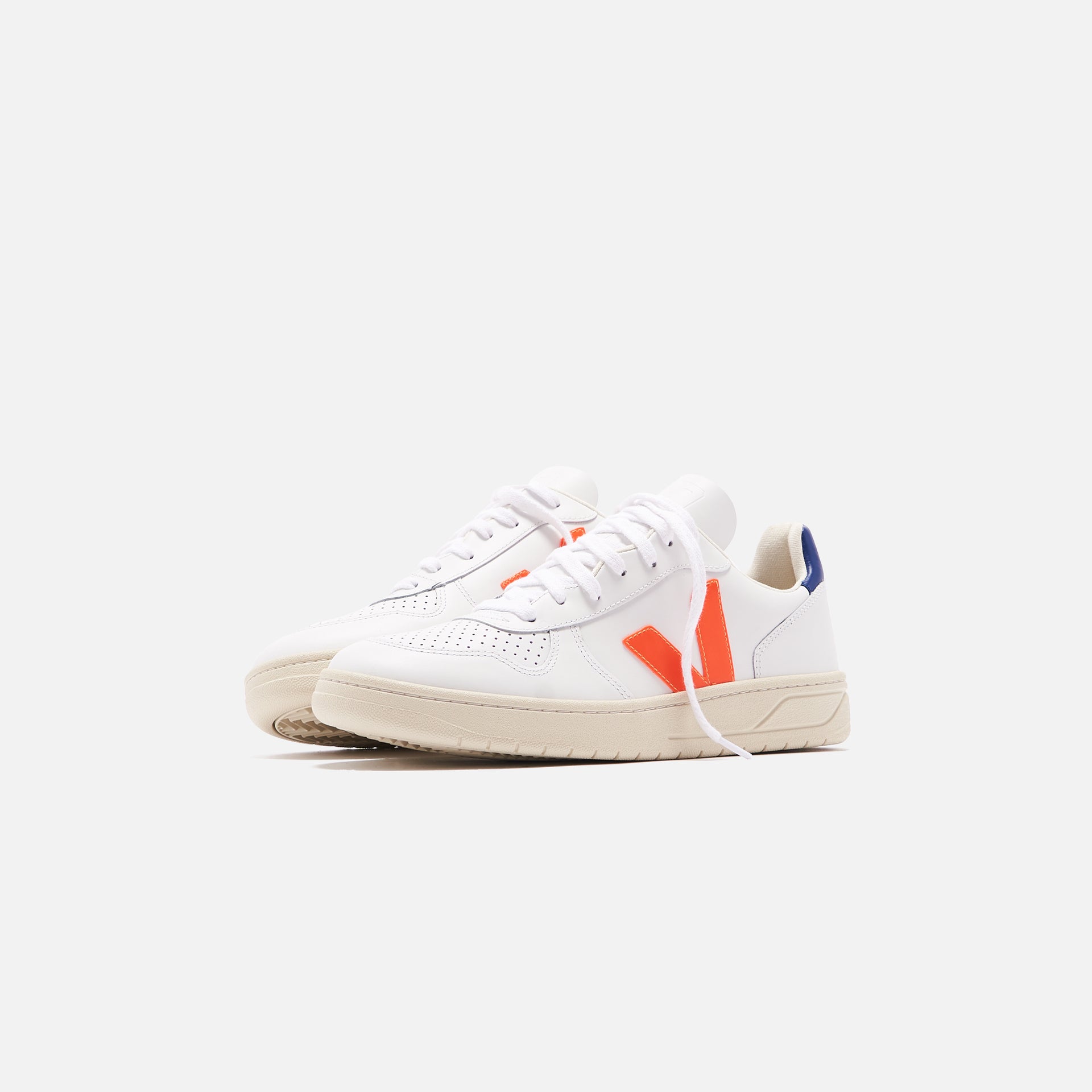 Veja WMNS V-10 - Extra White / Orange Fluo / Cobalt