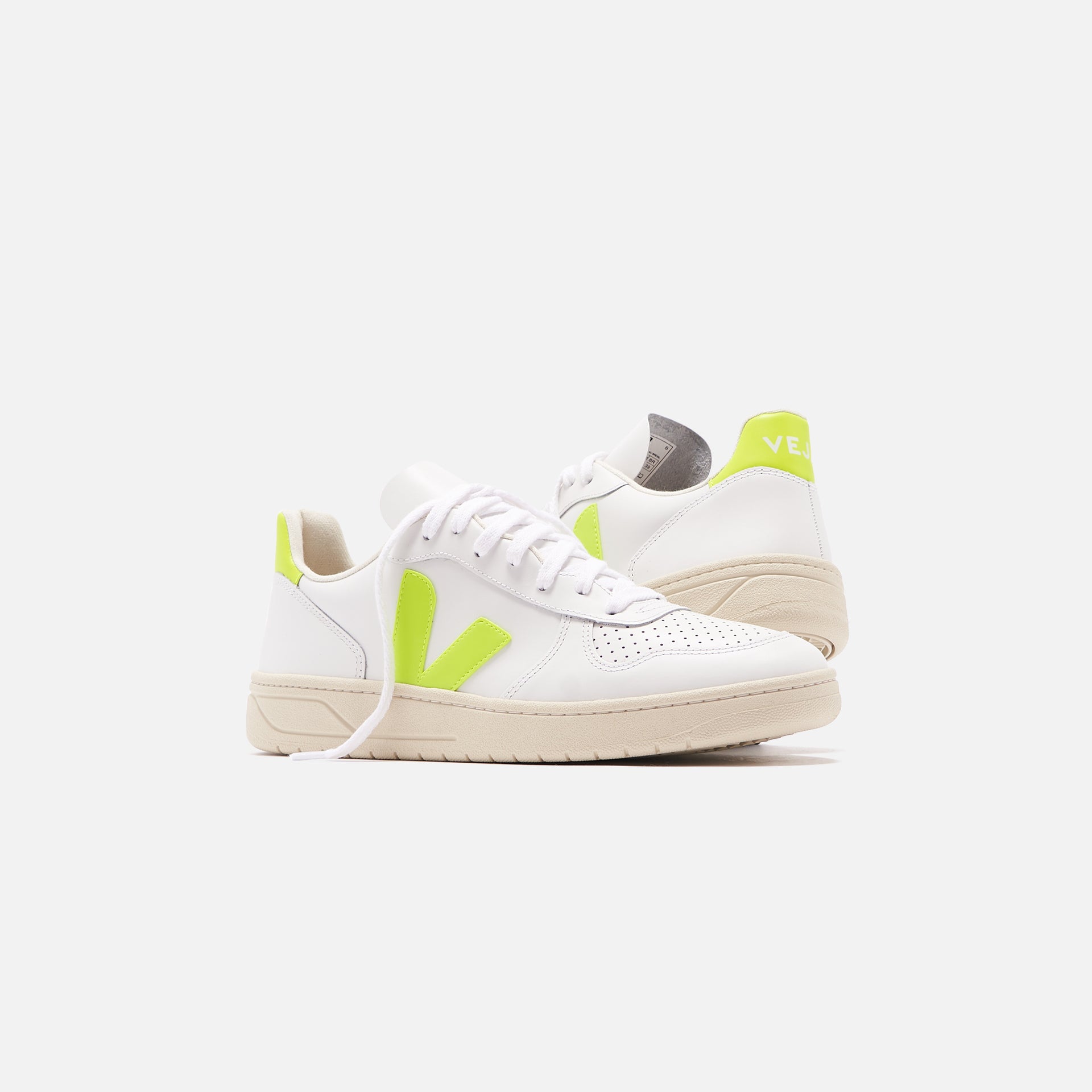 Veja WMNS V10 - Extra White / Jaune / Fluo
