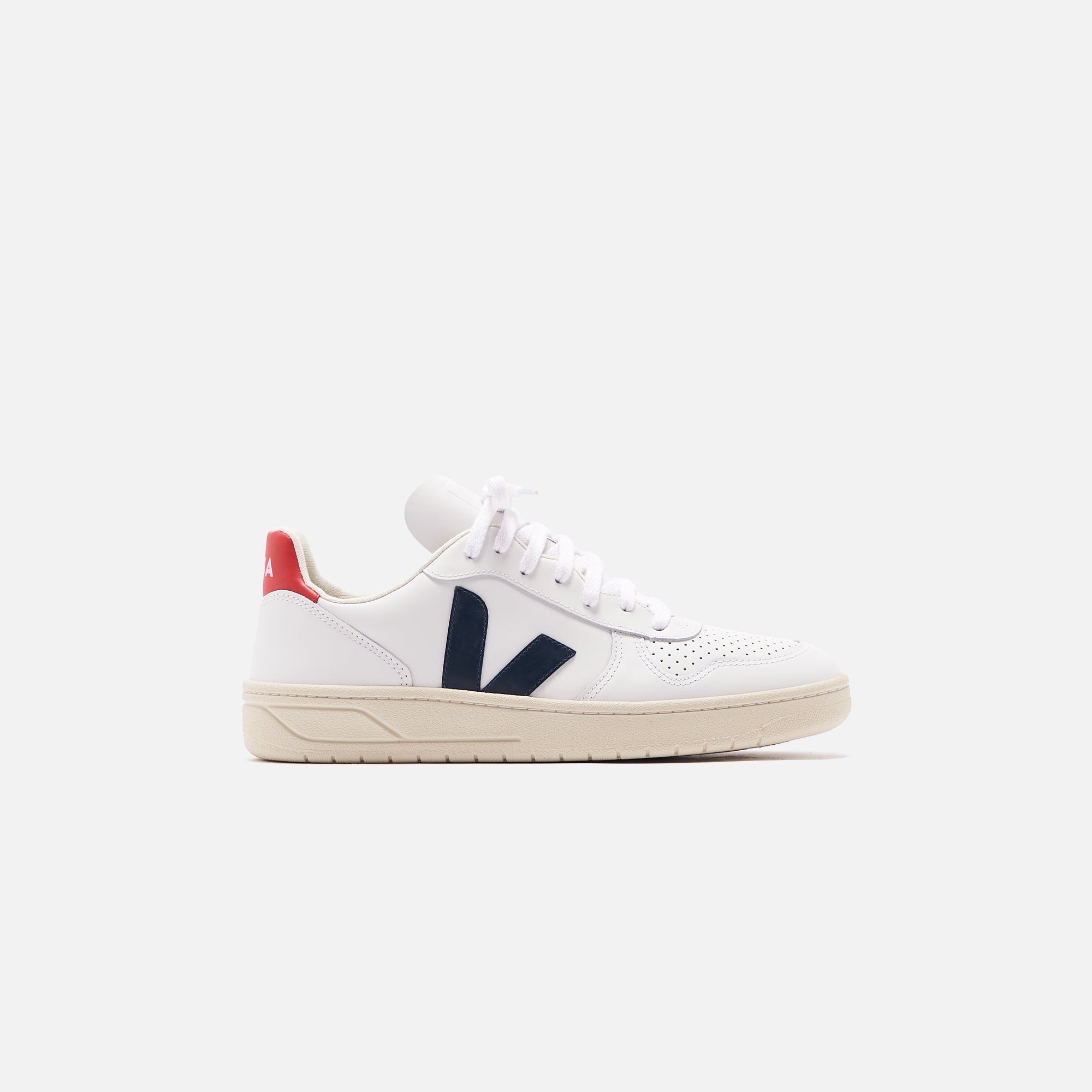 Veja V 10 White Navy Red Kith