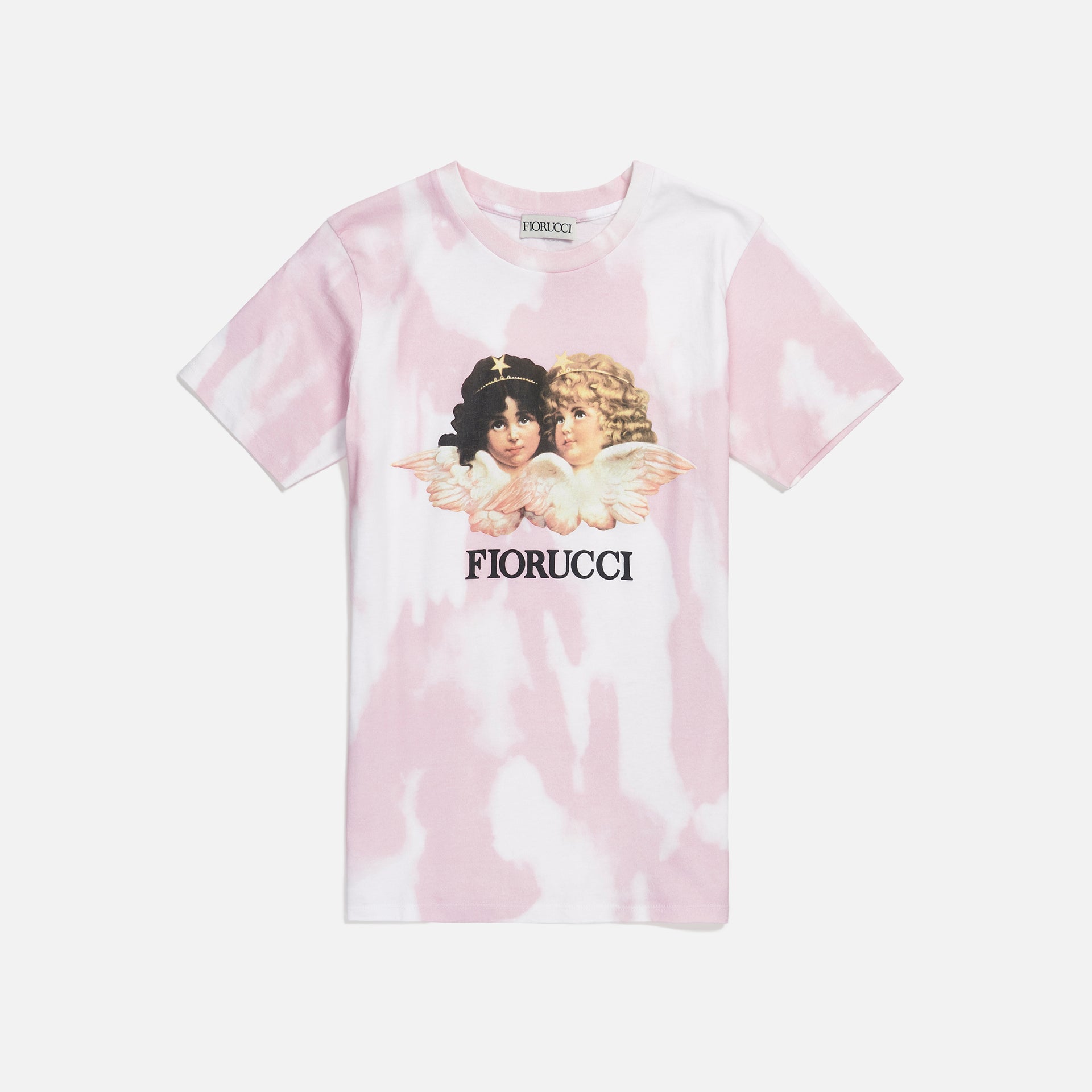 Fiorucci Tie Dye Angels Tee - Pink